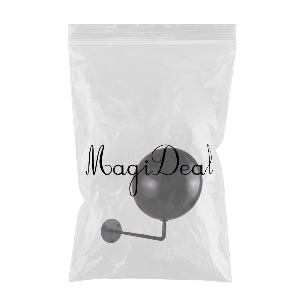 Wall Mounted Helmet Holder Hook Rack Jacket Hats Storage Display Hanger