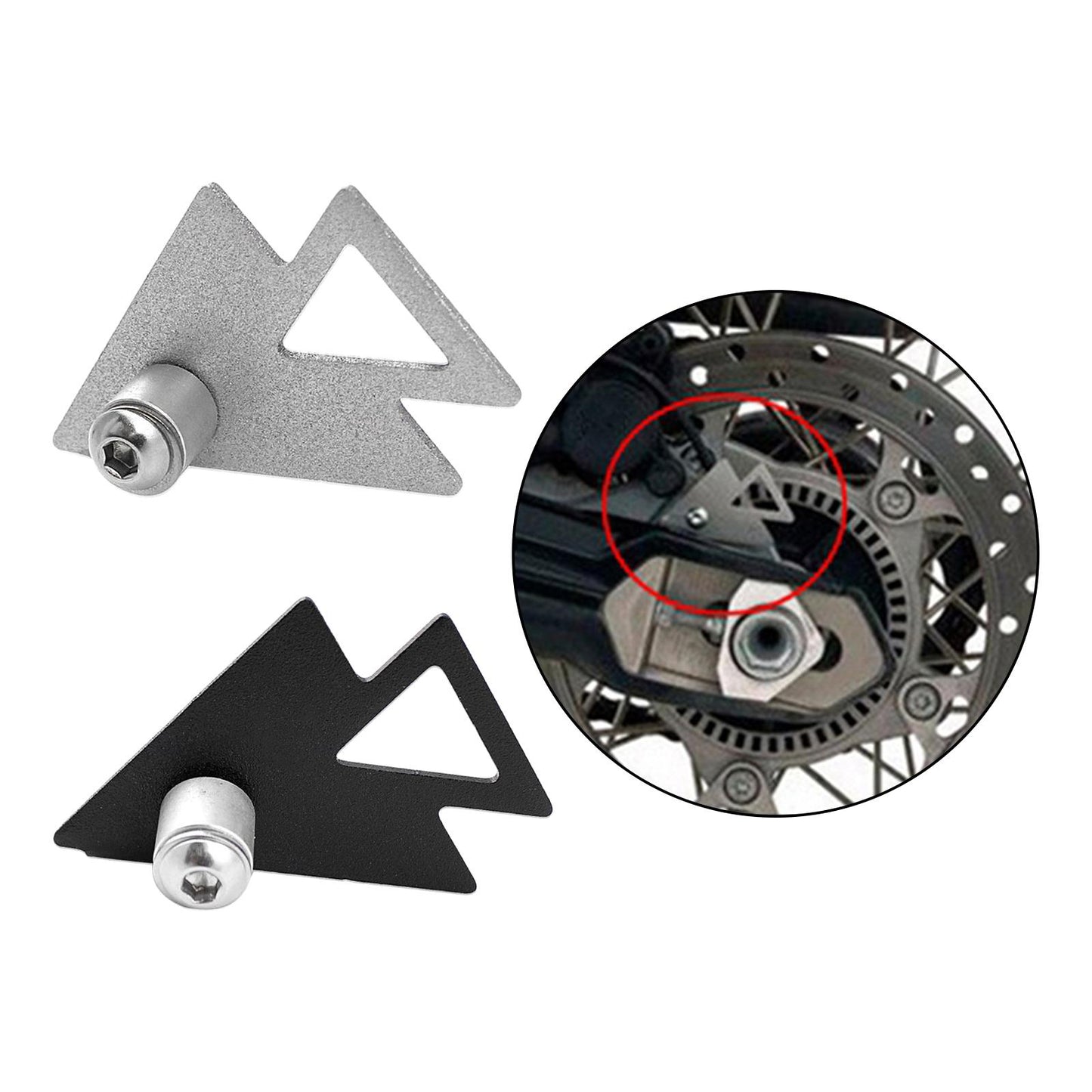 Rear Brake Sensor Protective Cover For BMW F700GS F800GS F800GS Black