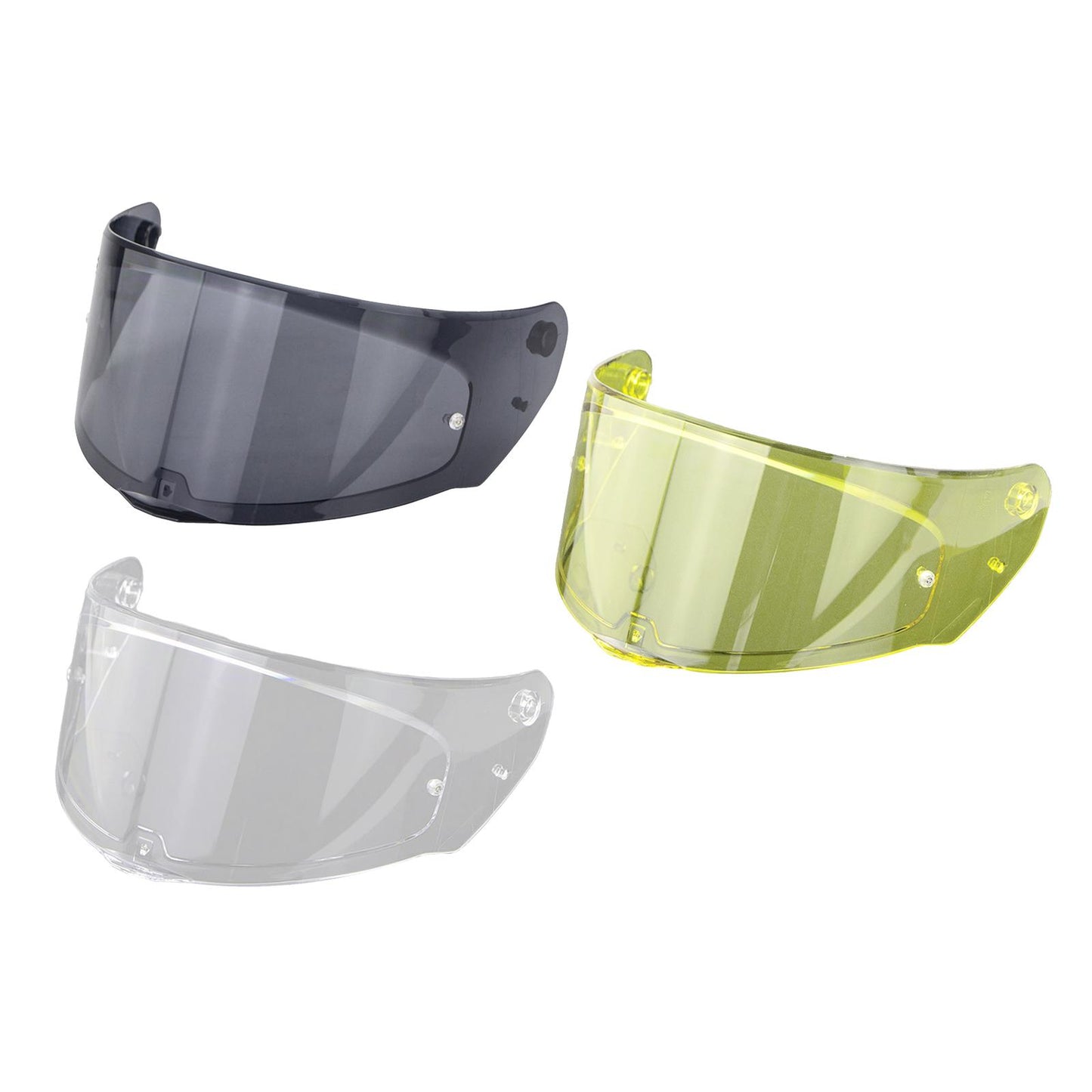 Helmet Visor Lens UV Protection Full Face for FF-353 320 328 80 yellow