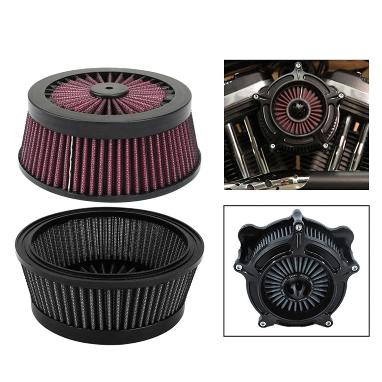 Air Cleaner Filter Component Replace For Harley Softail 2016-2017 black