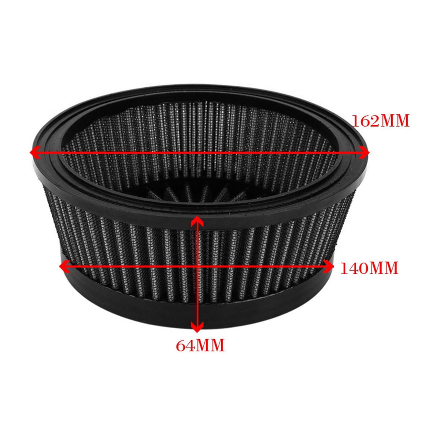 Air Cleaner Filter Component Replace For Harley Softail 2016-2017 red