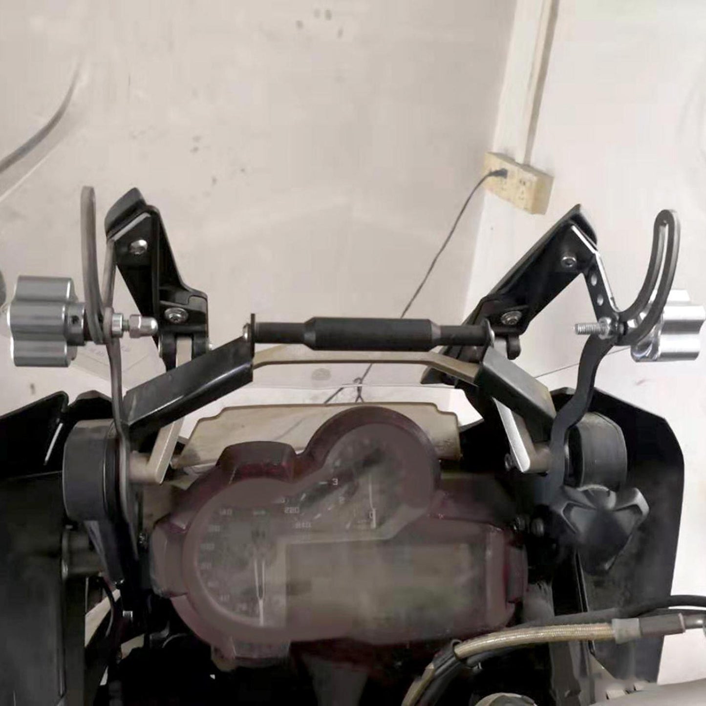 Motorcycle Windshield Bracket for BMW R1200GS R1250GS ADV 2014-2019 Silver