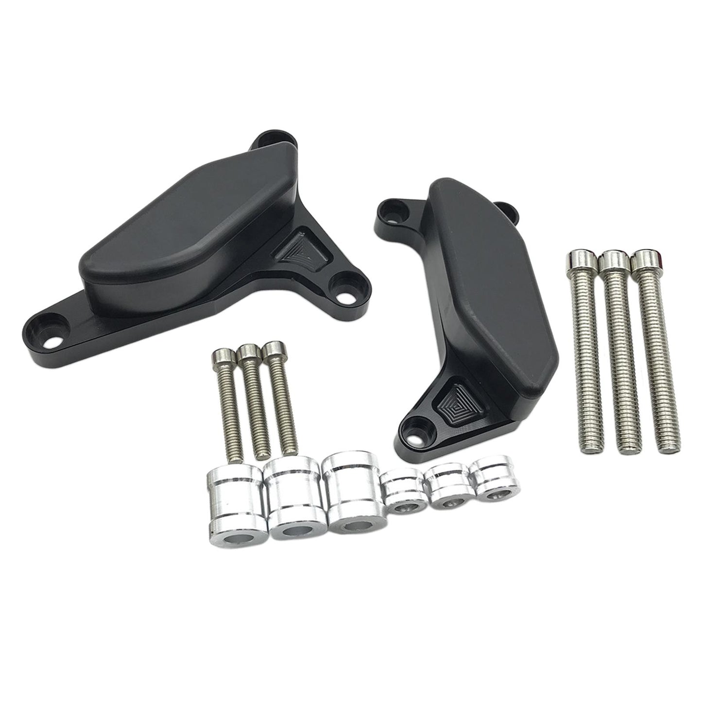Motorcycle Engine Guard Slider Cover For Yamaha FZ1 Fazer 2006-2016 Black