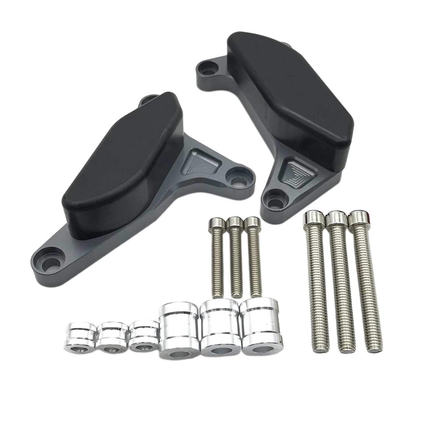 Motorcycle Engine Guard Slider Cover For Yamaha FZ1 Fazer 2006-2016 Titanium