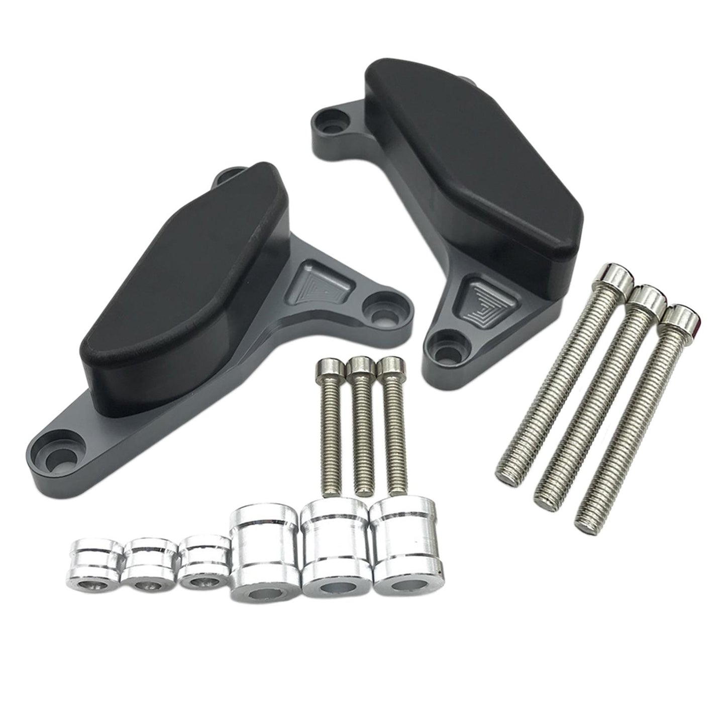 Motorcycle Engine Guard Slider Cover For Yamaha FZ1 Fazer 2006-2016 Titanium