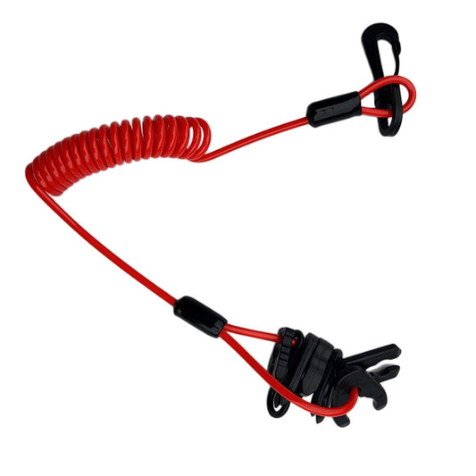 Marine Boat Kill Stop Switch Set w/ Lanyard for Nissan Outboard Motor