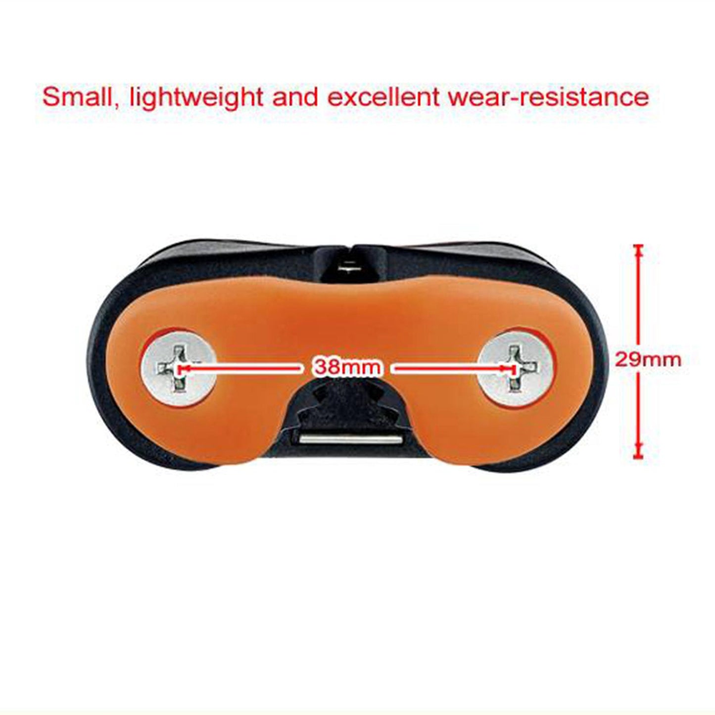Marine Grade Cam Cleat Fast Entry Cam Cleat for Line Sizes 3-12mm Without Leading Ring
