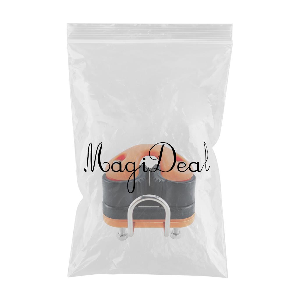 Marine Grade Cam Cleat Fast Entry Cam Cleat for Line Sizes 3-12mm With Leading Ring