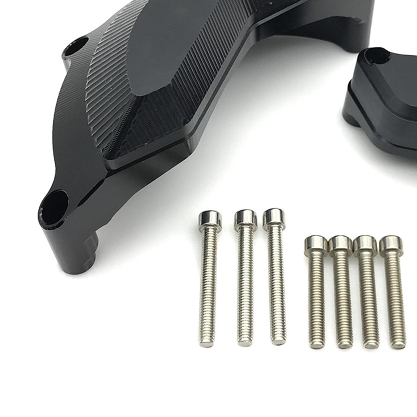 Motorcycle Engine Case Guard Shell Protector for Yamaha YZF-R6 08-17 Black