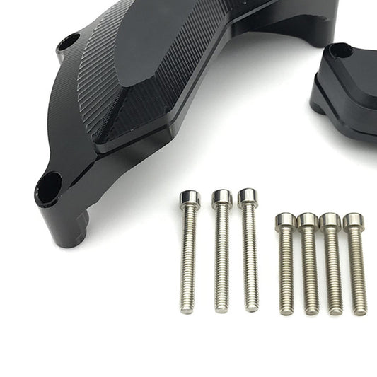 Motorcycle Engine Case Guard Shell Protector for Yamaha YZF-R6 08-17 Black