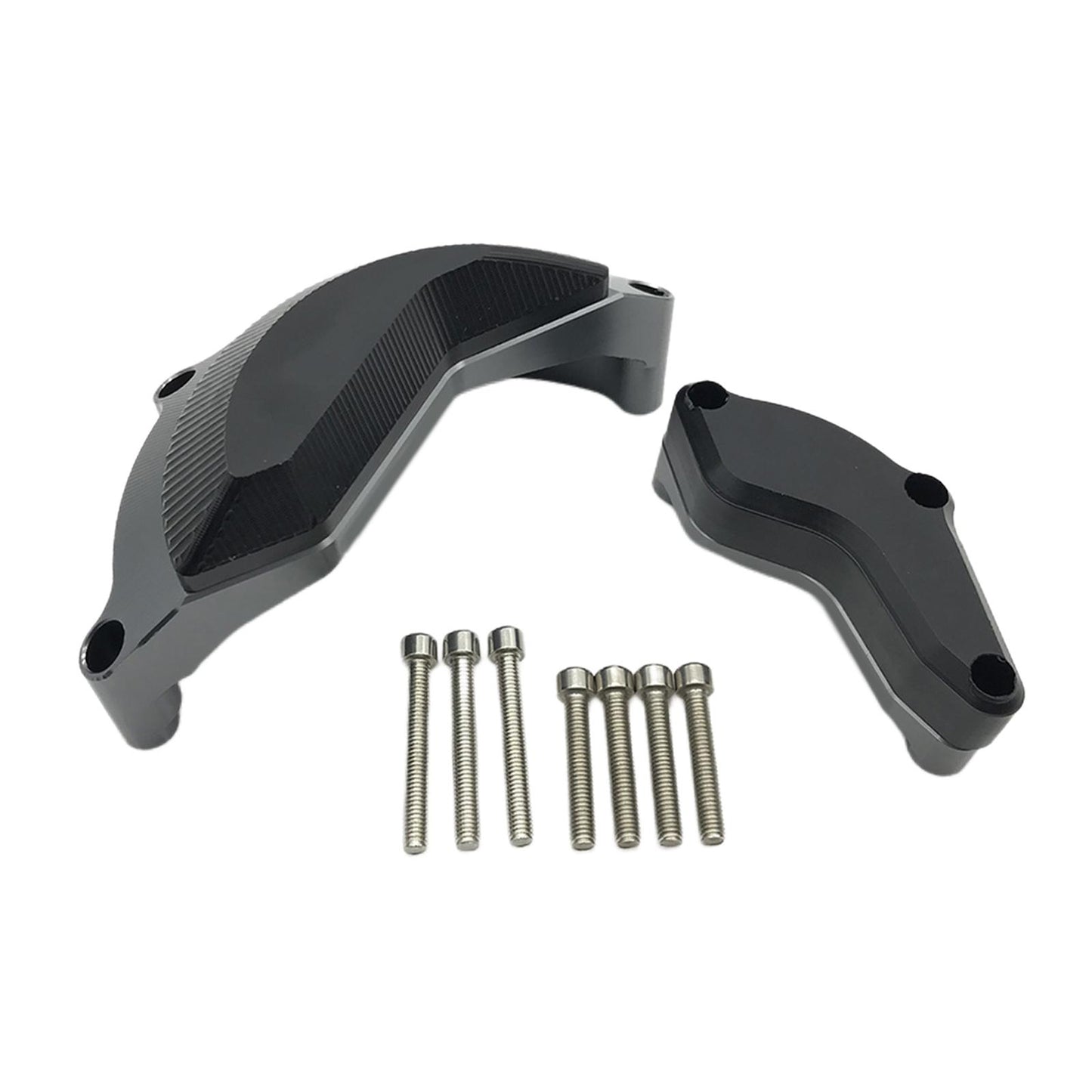 Motorcycle Engine Case Guard Shell Protector for Yamaha YZF-R6 08-17 Gray