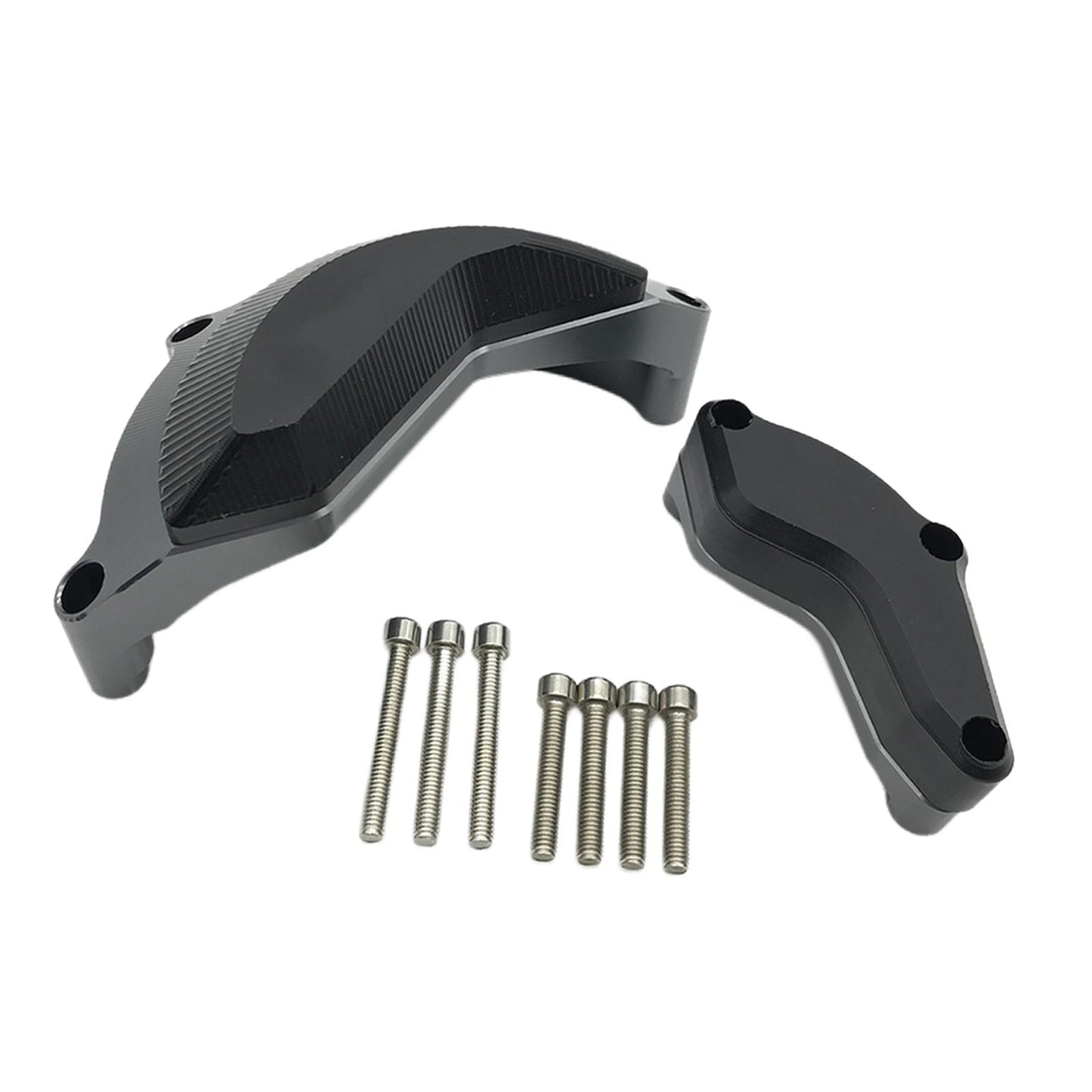 Motorcycle Engine Case Guard Shell Protector for Yamaha YZF-R6 08-17 Gray