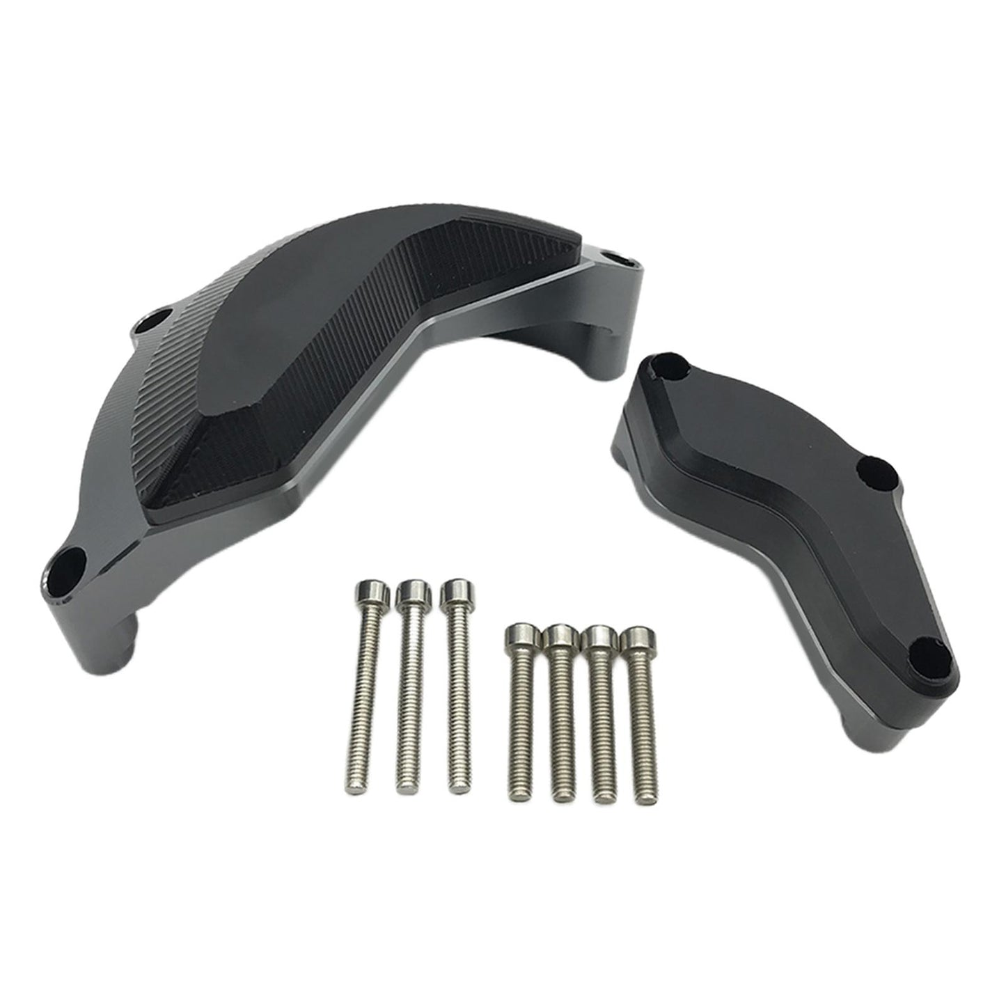 Motorcycle Engine Case Guard Shell Protector for Yamaha YZF-R6 08-17 Gray
