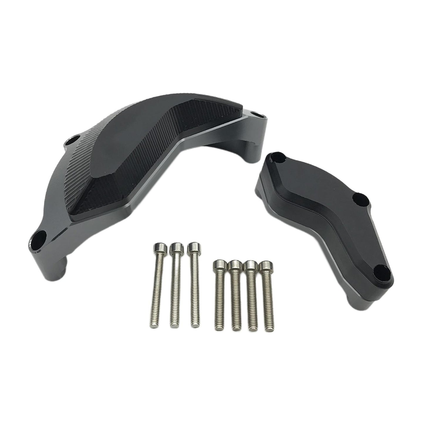 Motorcycle Engine Case Guard Shell Protector for Yamaha YZF-R6 08-17 Gray