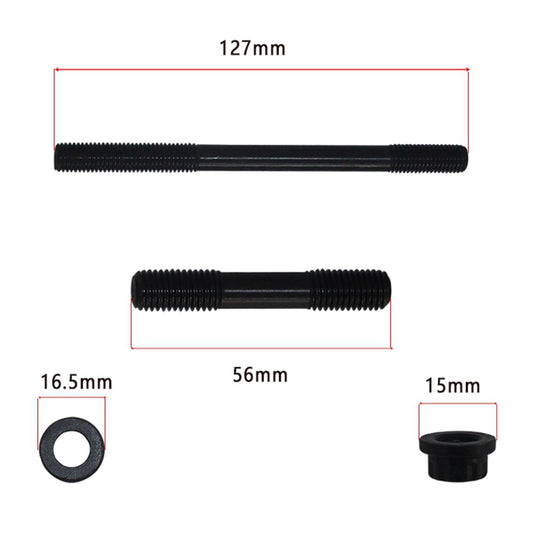 Solid Metal Cylinder Head Studs Kit for Yamaha Rhino 660 2004 2005 2006 2007