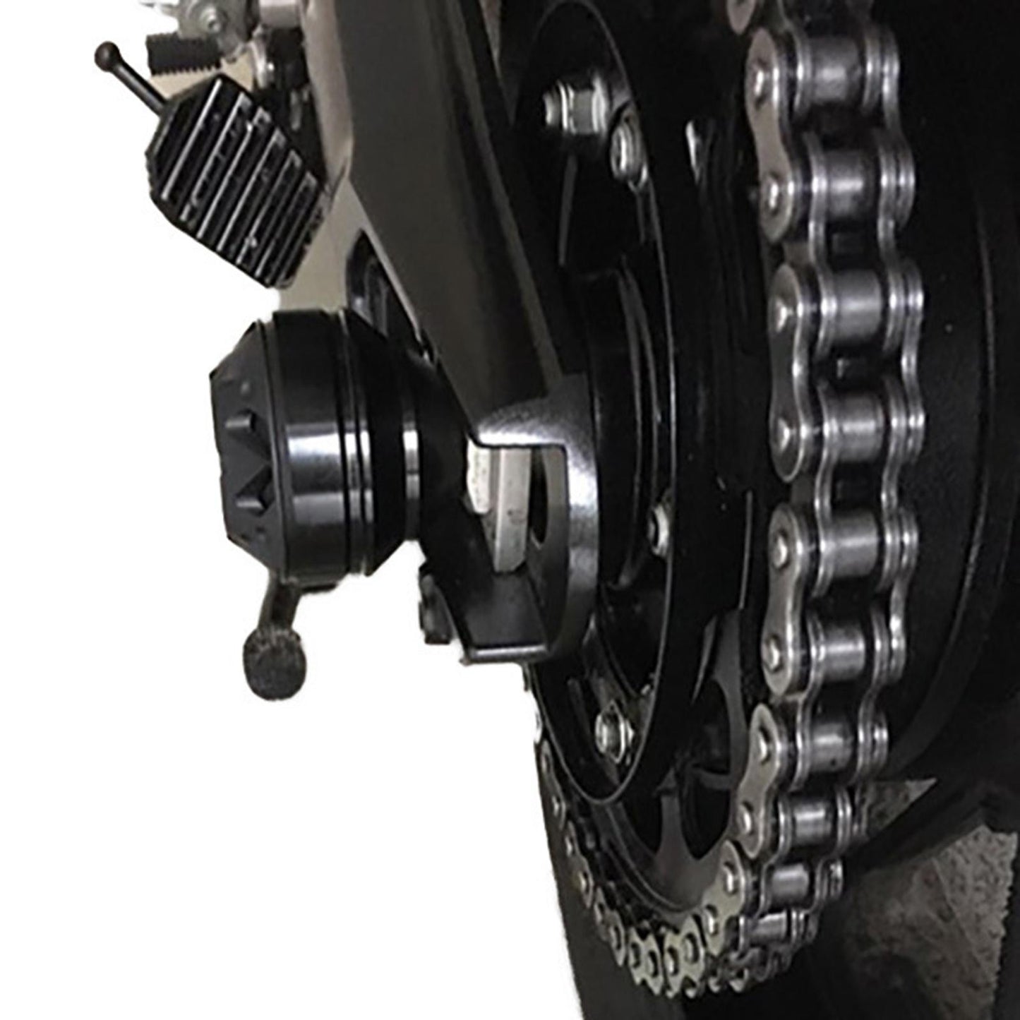 Wheel Fork Axle Sliders For Yamaha MT-09 2014-2016 FJ-09 2015-2016 black