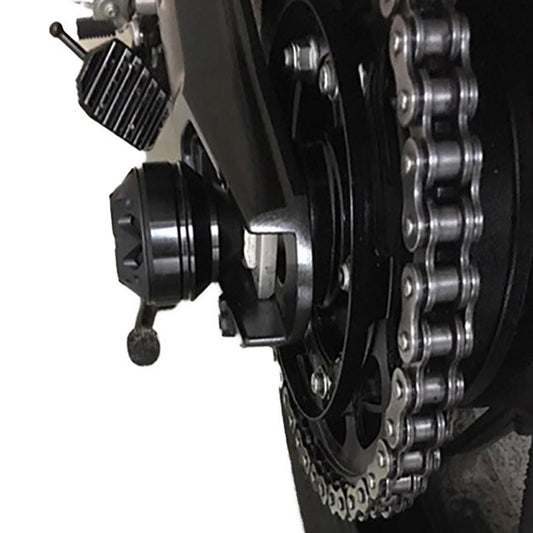 Wheel Fork Axle Sliders For Yamaha MT-09 2014-2016 FJ-09 2015-2016 black