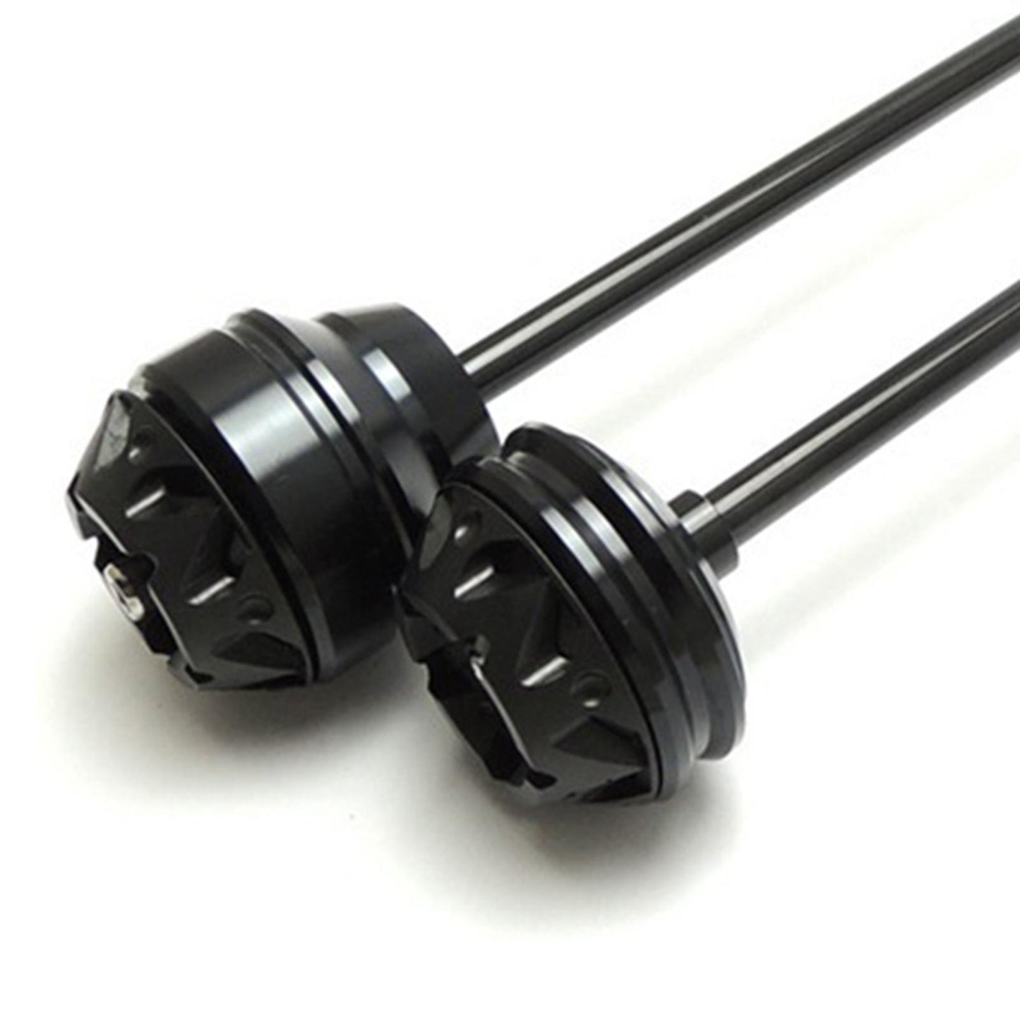 Wheel Fork Axle Sliders For Yamaha MT-09 2014-2016 FJ-09 2015-2016 black