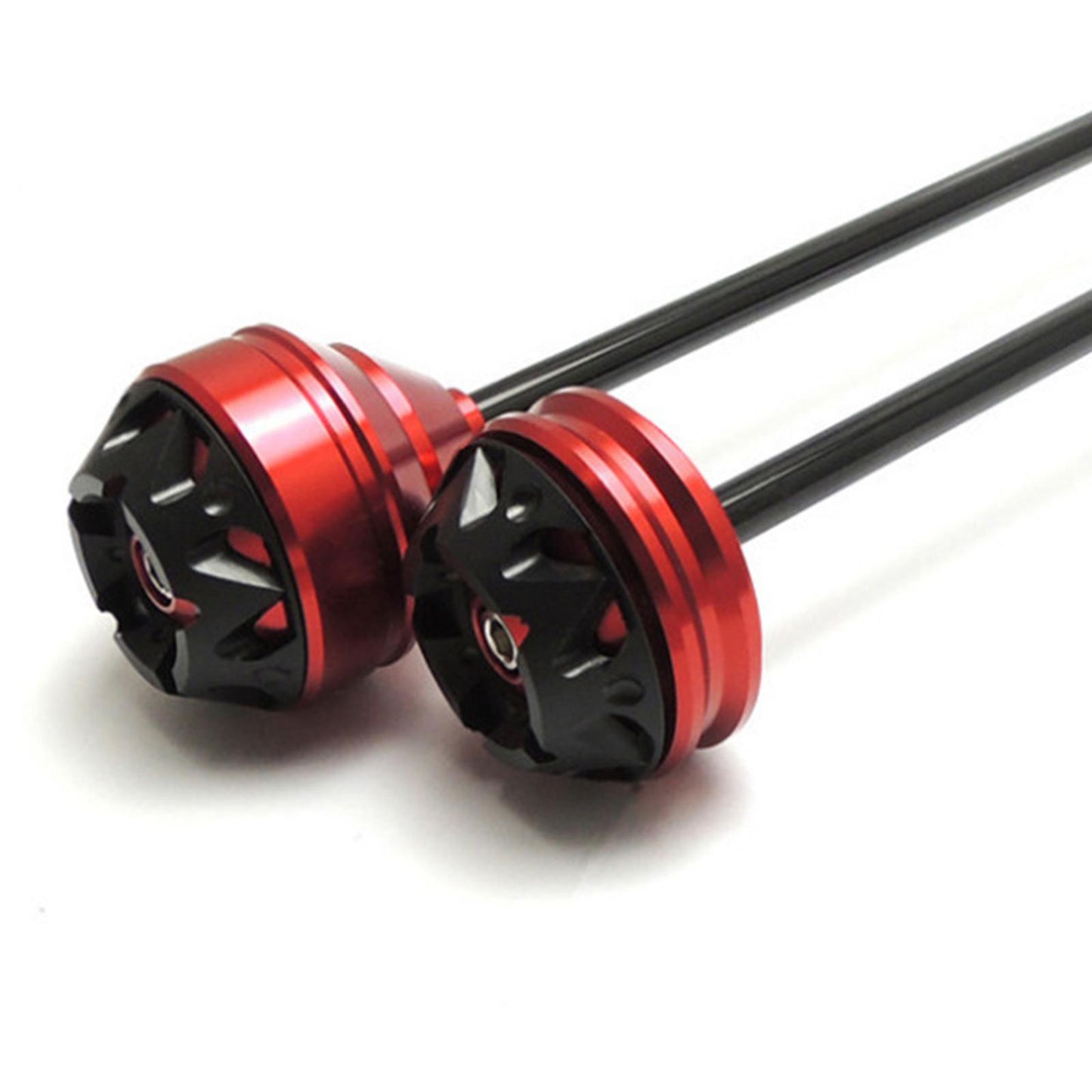 Wheel Fork Axle Sliders For Yamaha MT-09 2014-2016 FJ-09 2015-2016 red