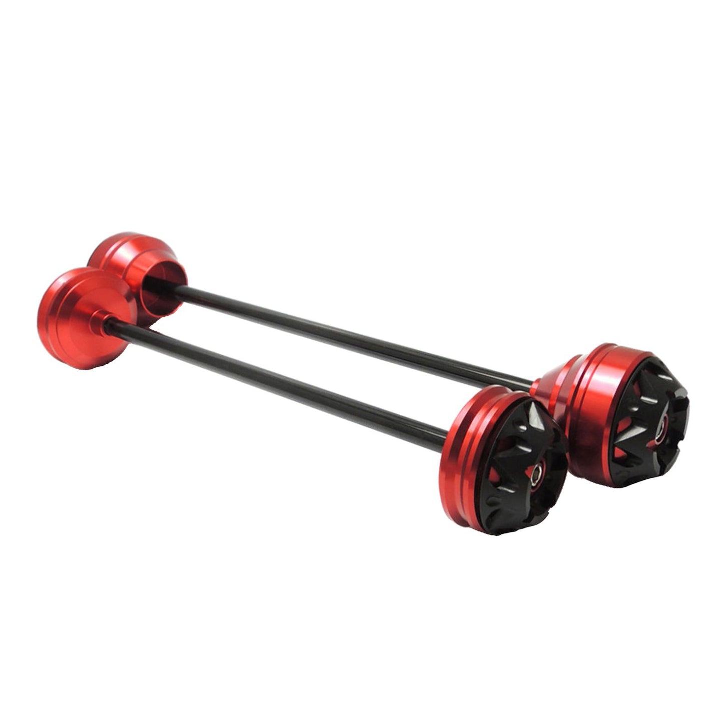 Wheel Fork Axle Sliders For Yamaha MT-09 2014-2016 FJ-09 2015-2016 red
