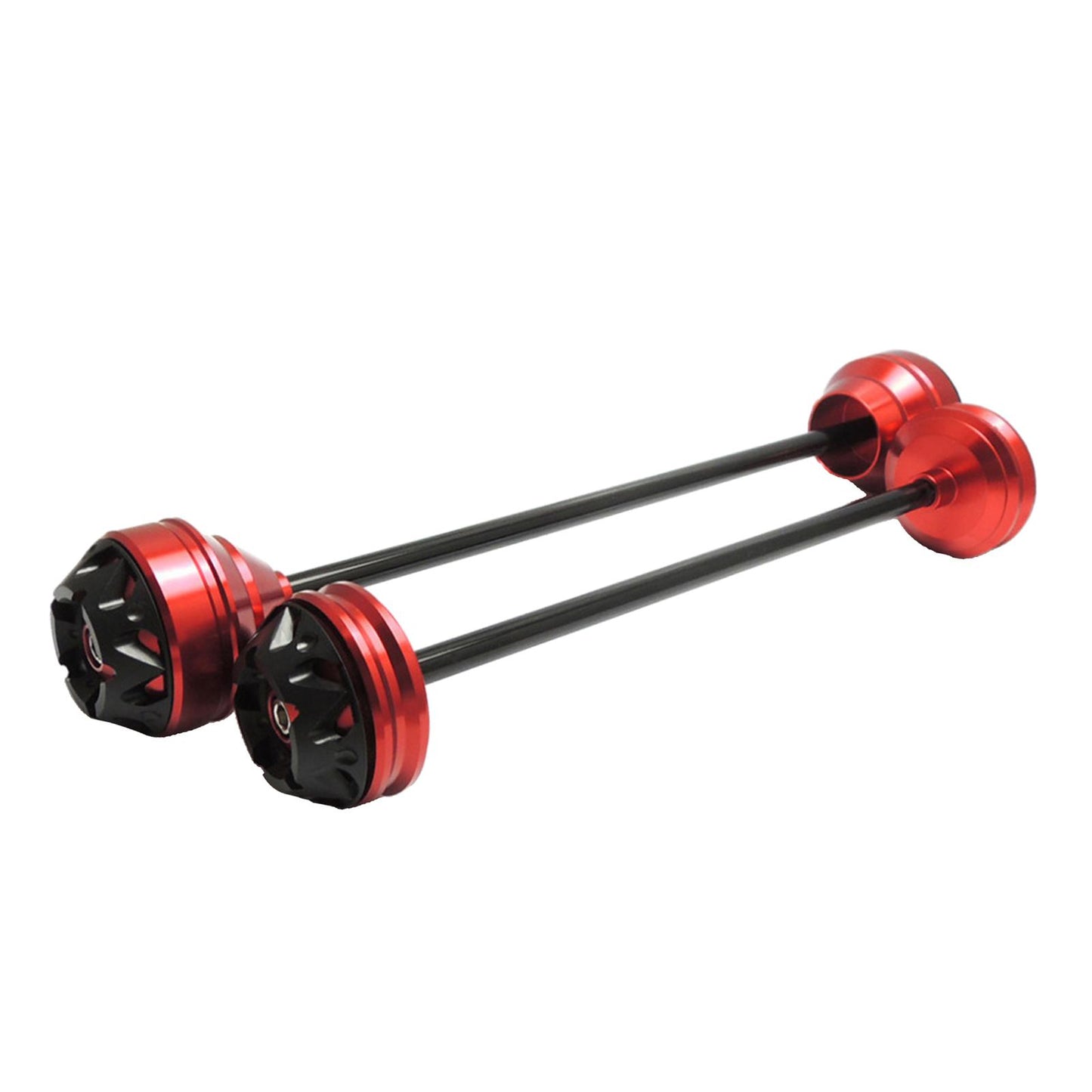 Wheel Fork Axle Sliders For Yamaha MT-09 2014-2016 FJ-09 2015-2016 red