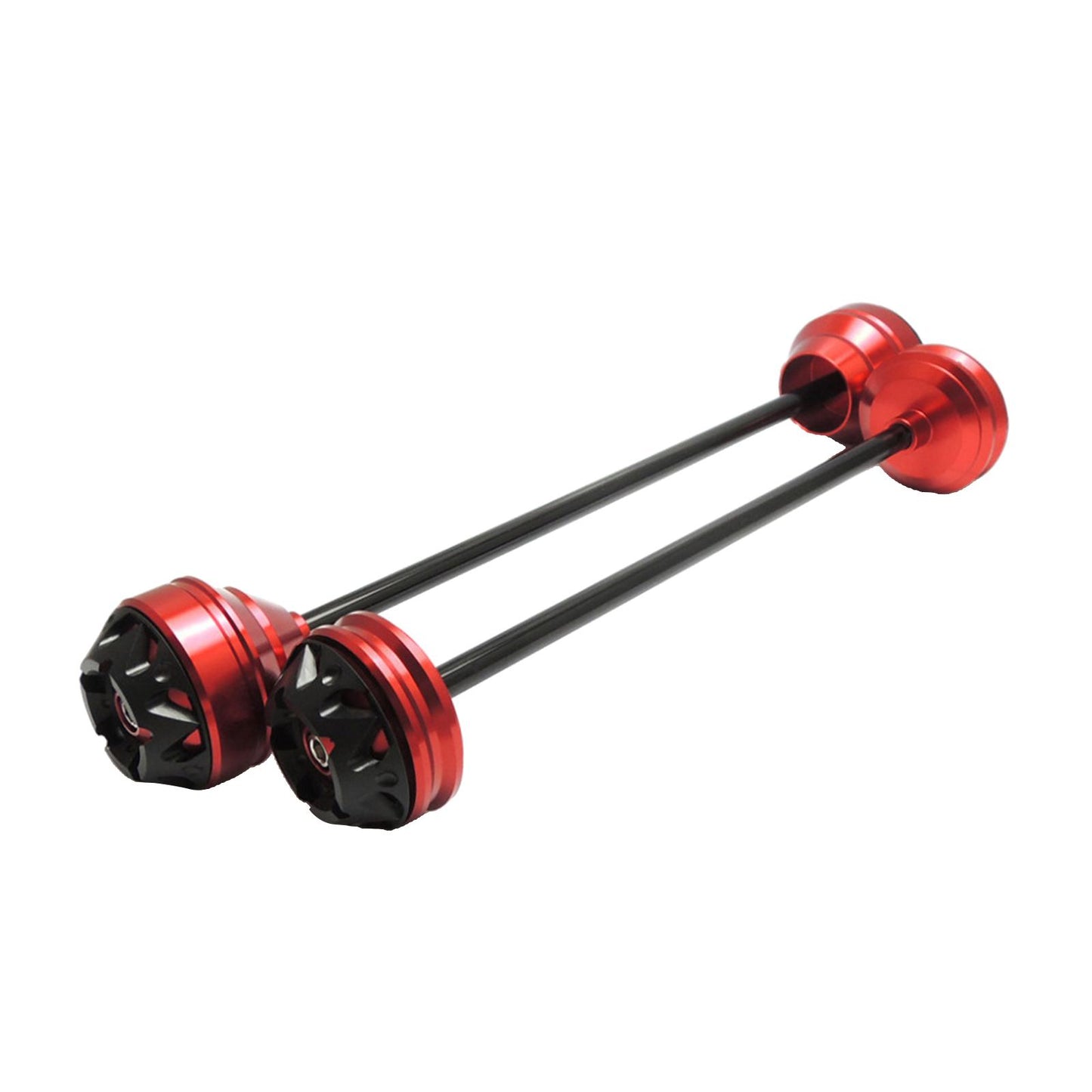 Wheel Fork Axle Sliders For Yamaha MT-09 2014-2016 FJ-09 2015-2016 red
