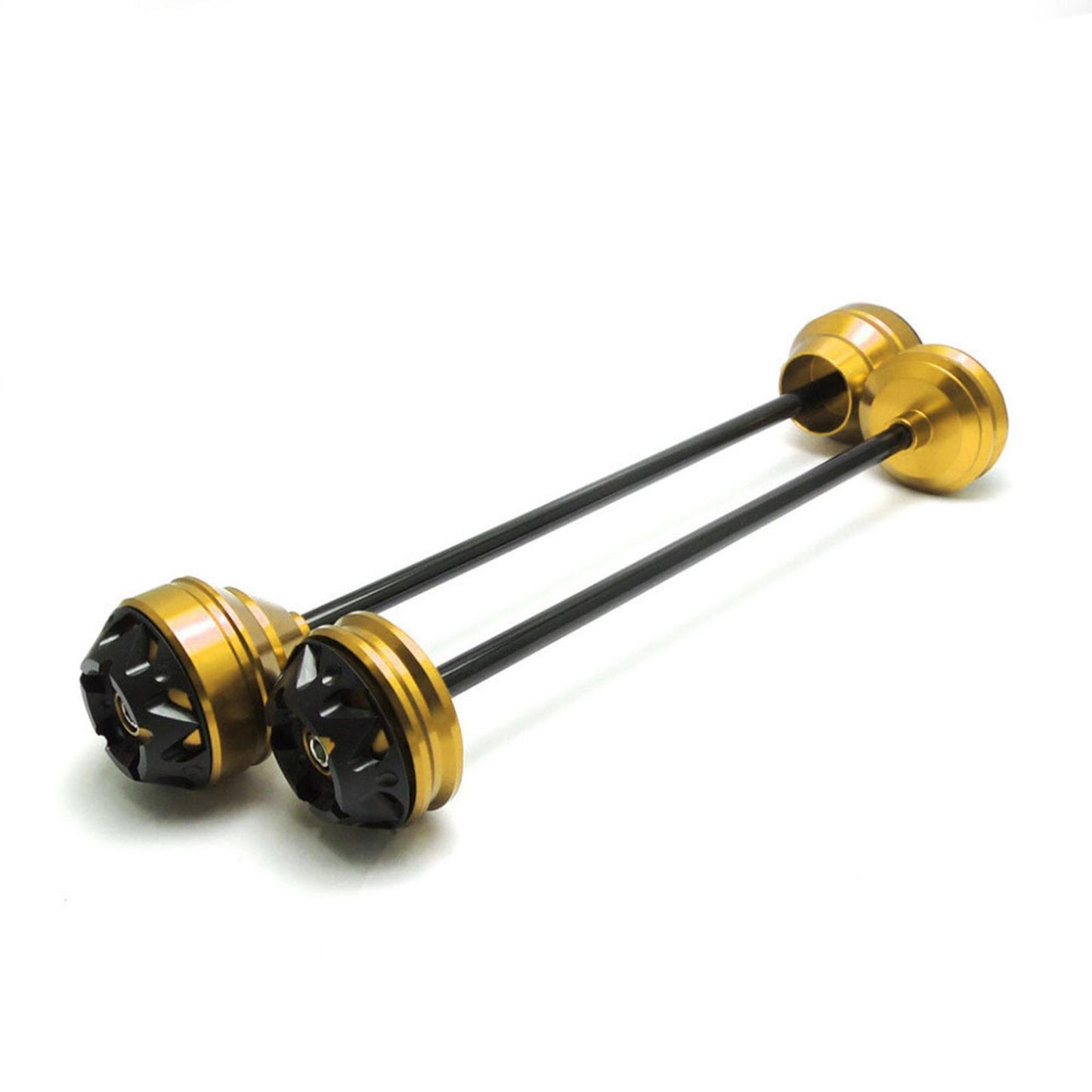 Wheel Fork Axle Sliders For Yamaha MT-09 2014-2016 FJ-09 2015-2016 golden