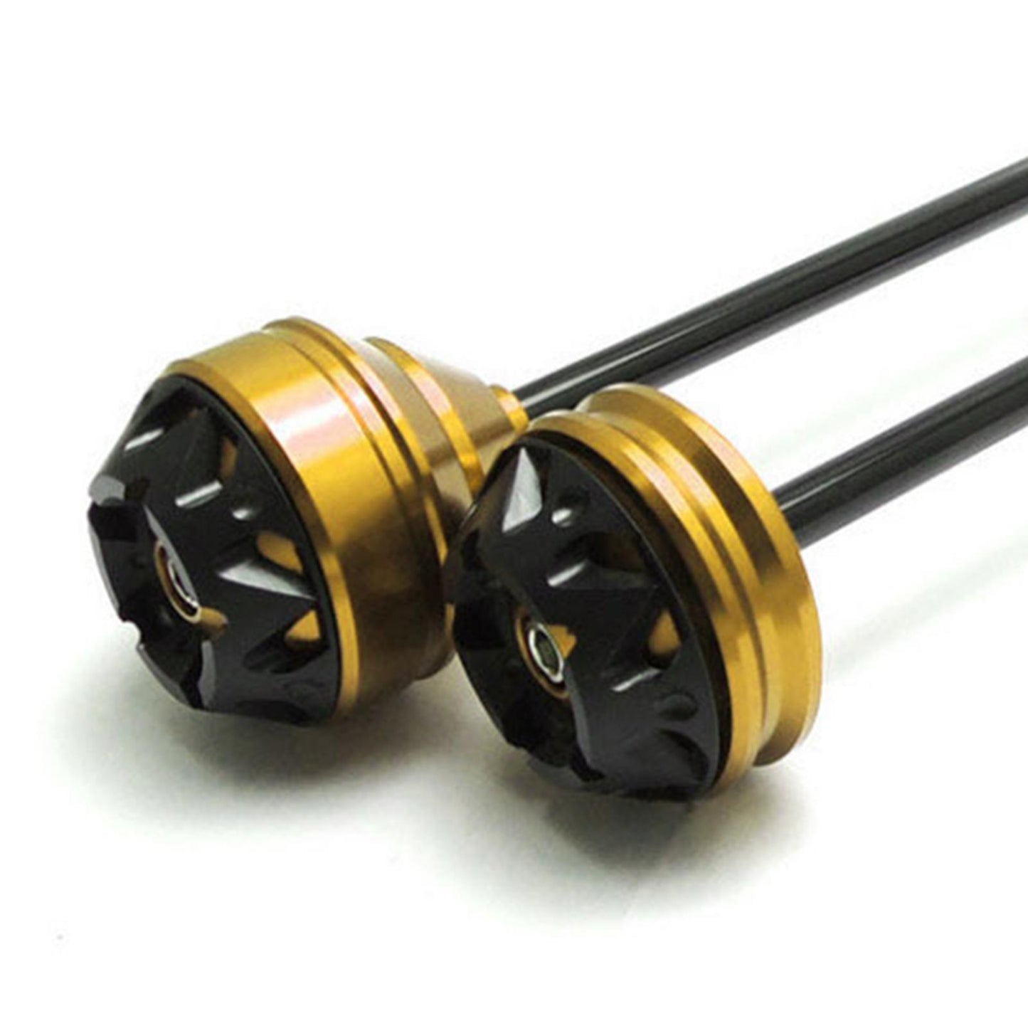 Wheel Fork Axle Sliders For Yamaha MT-09 2014-2016 FJ-09 2015-2016 golden