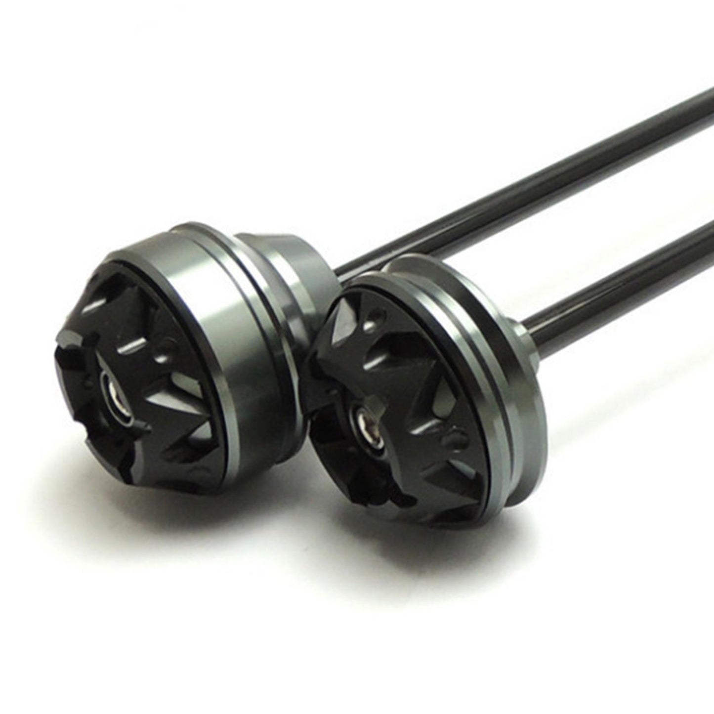 Wheel Fork Axle Sliders For Yamaha MT-09 2014-2016 FJ-09 2015-2016 gray