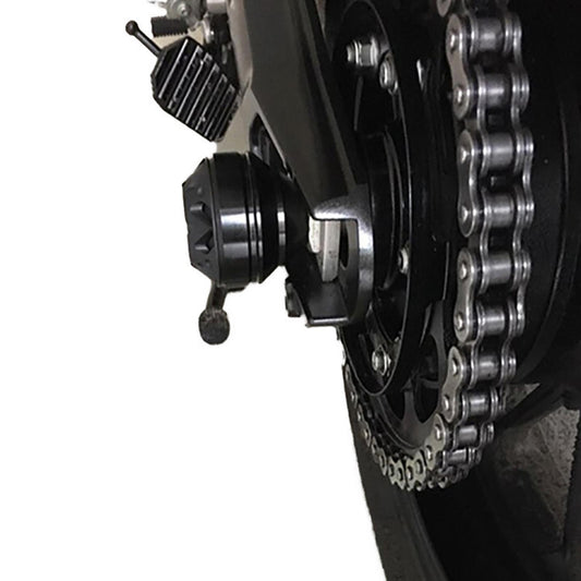 CNC Motorcycle Wheel Fork Axle Frame Sliders for BMW HP4 S1000RR gray