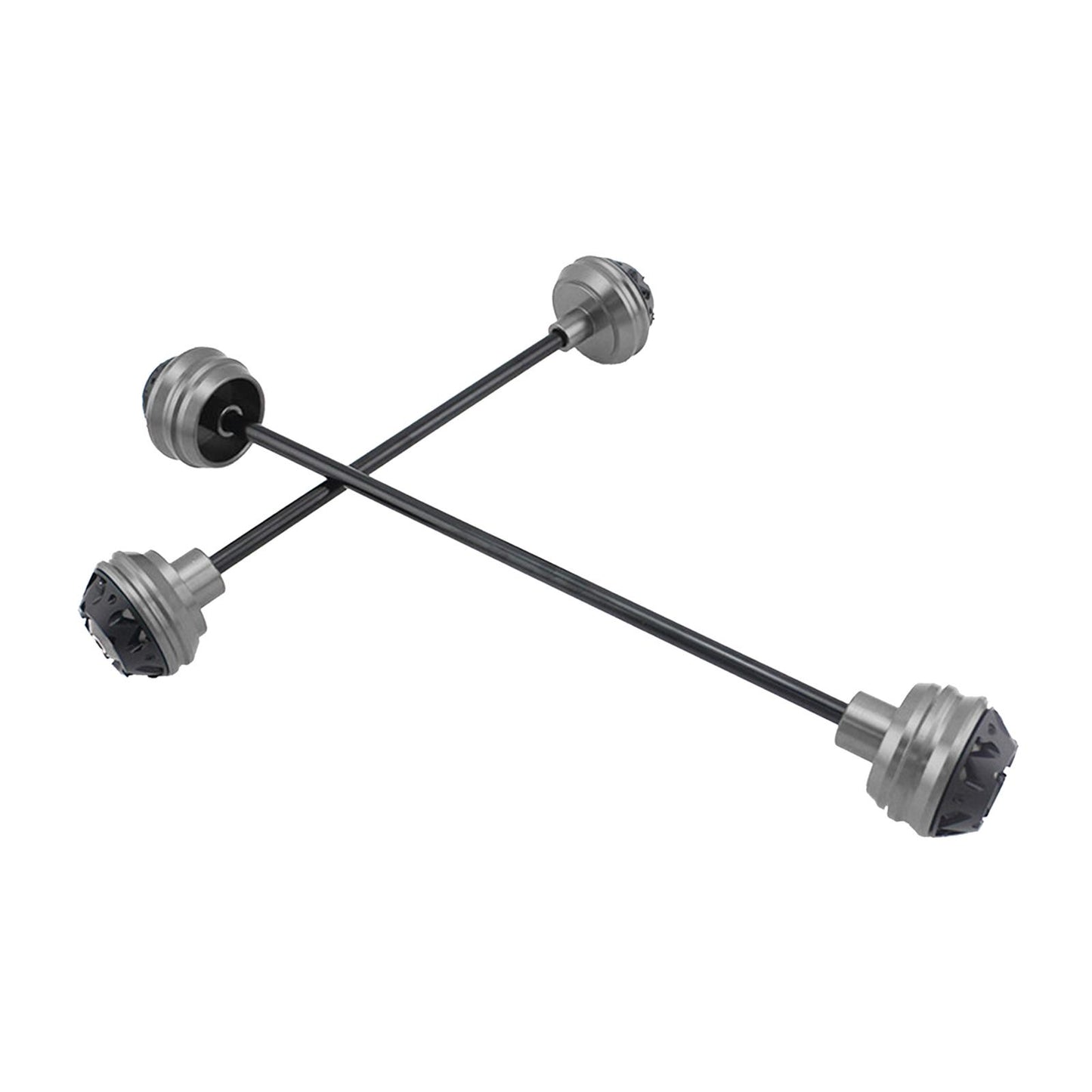 CNC Motorcycle Wheel Fork Axle Frame Sliders for BMW HP4 S1000RR gray