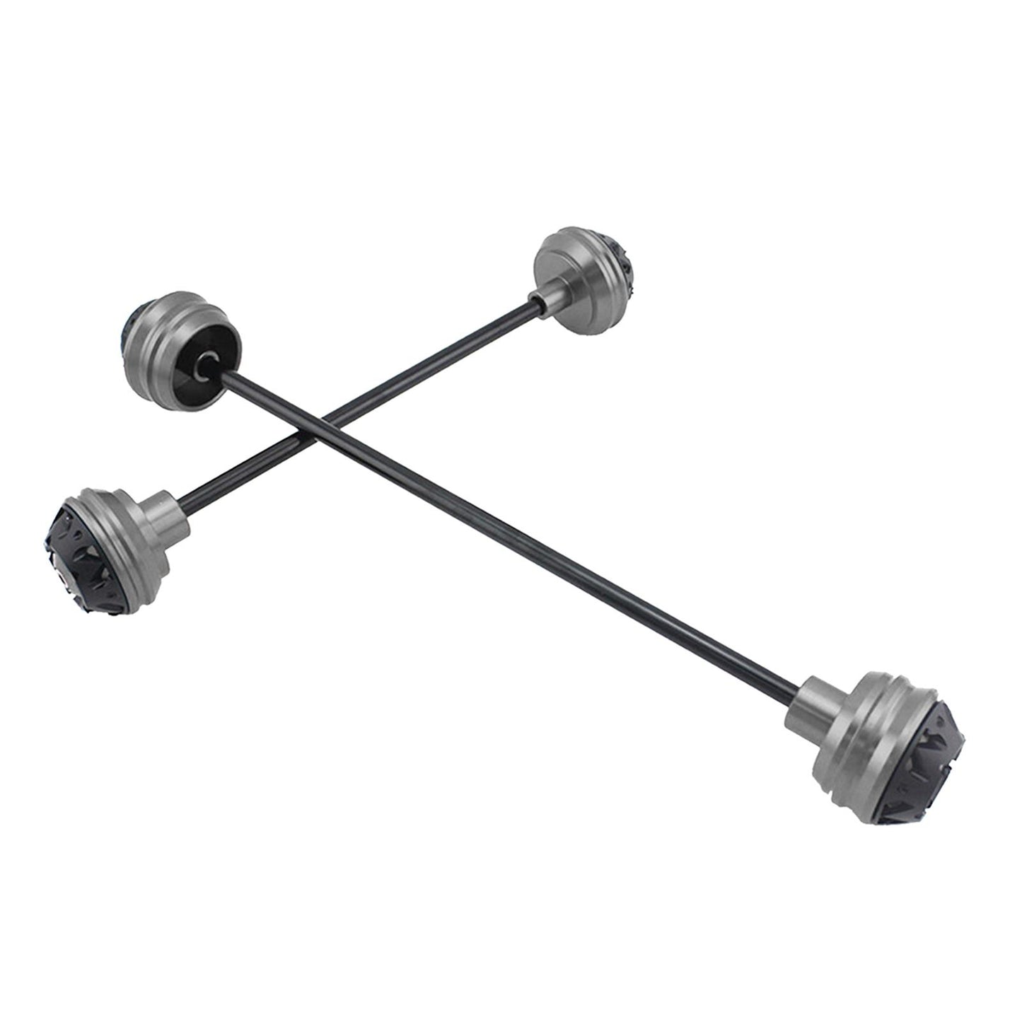 CNC Motorcycle Wheel Fork Axle Frame Sliders for BMW HP4 S1000RR gray