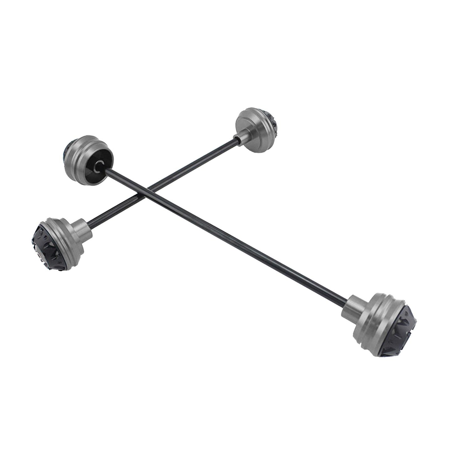 CNC Motorcycle Wheel Fork Axle Frame Sliders for BMW HP4 S1000RR gray
