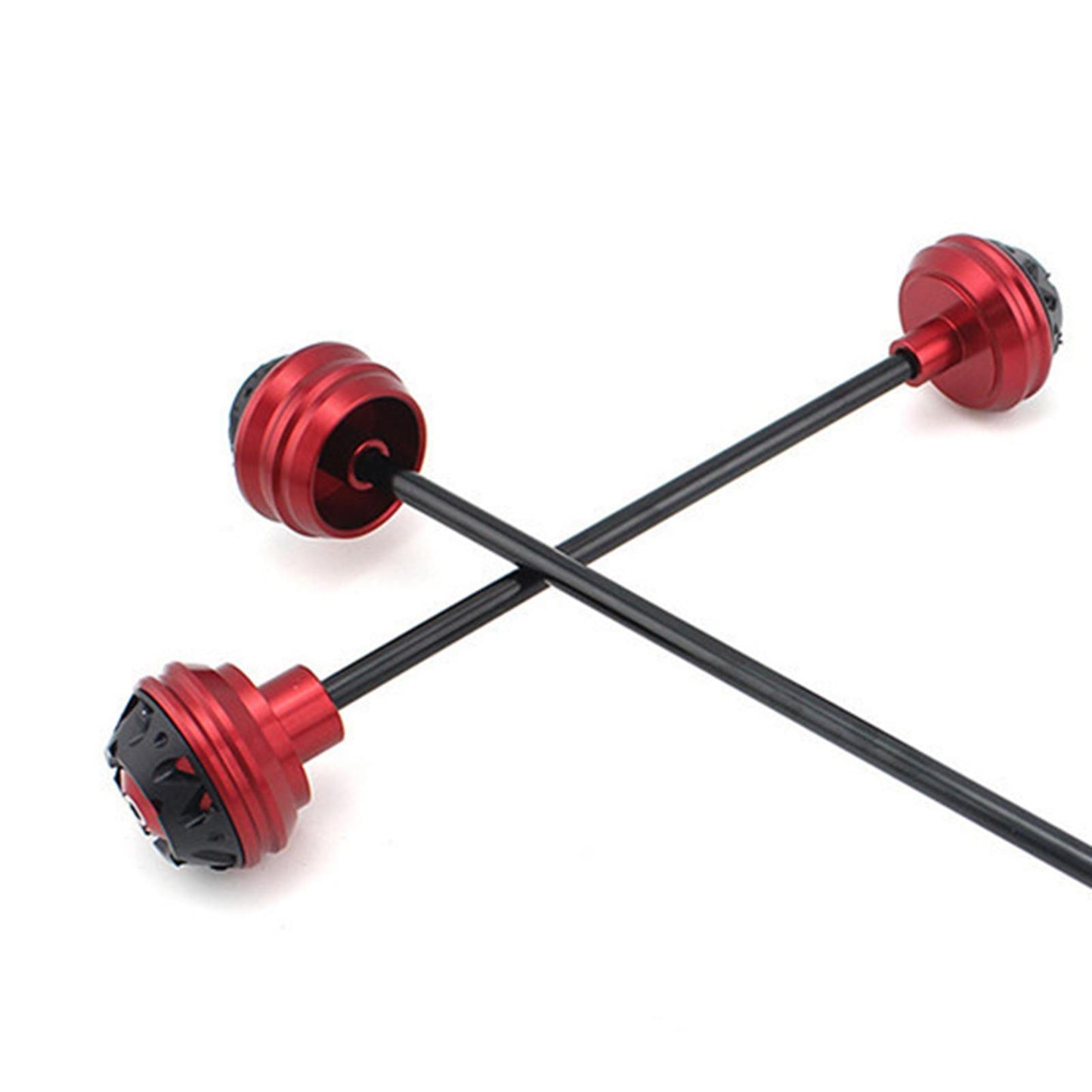 CNC Motorcycle Wheel Fork Axle Frame Sliders for BMW HP4 S1000RR red