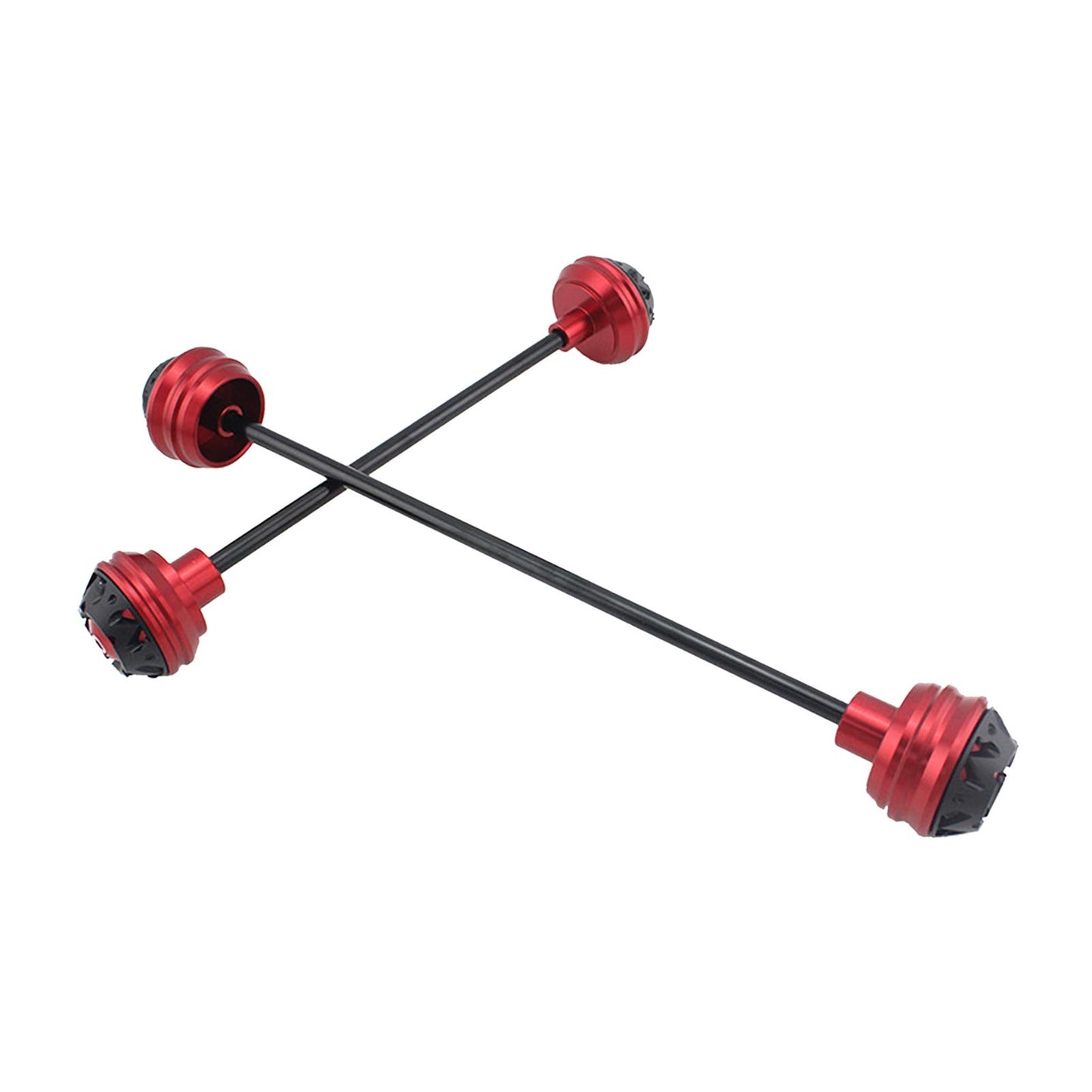CNC Motorcycle Wheel Fork Axle Frame Sliders for BMW HP4 S1000RR red