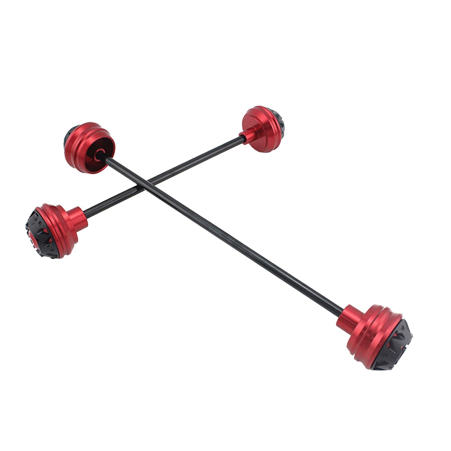 CNC Motorcycle Wheel Fork Axle Frame Sliders for BMW HP4 S1000RR red