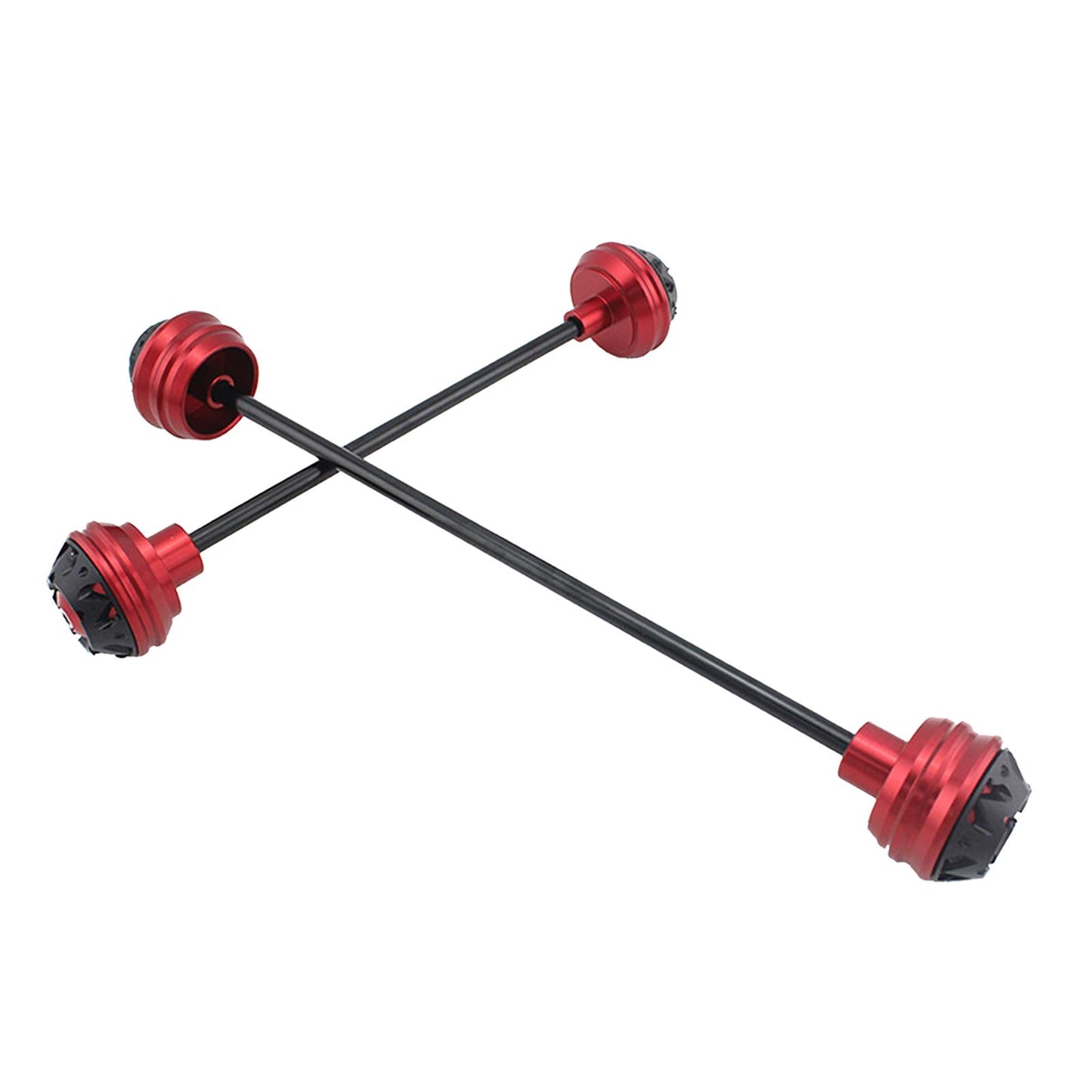 CNC Motorcycle Wheel Fork Axle Frame Sliders for BMW HP4 S1000RR red