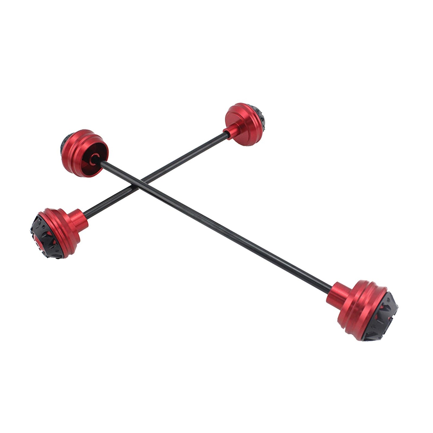 CNC Motorcycle Wheel Fork Axle Frame Sliders for BMW HP4 S1000RR red