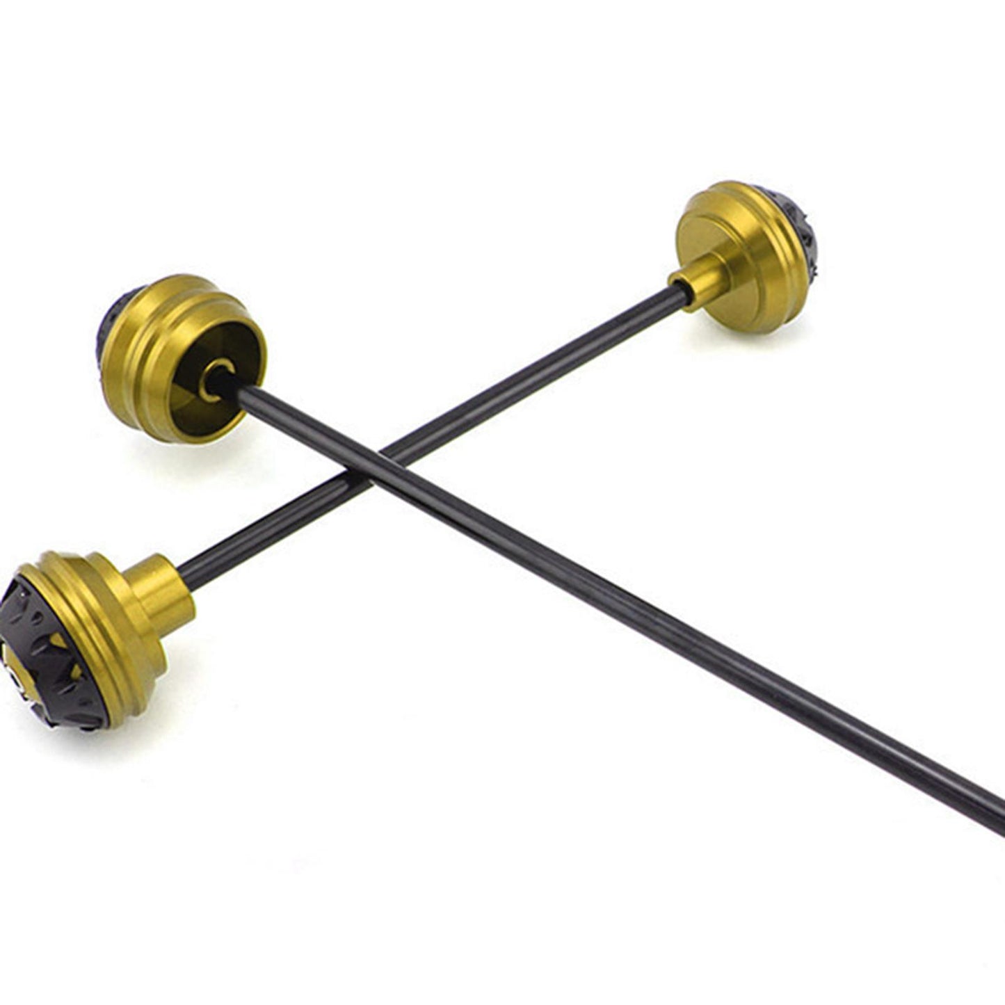 CNC Motorcycle Wheel Fork Axle Frame Sliders for BMW HP4 S1000RR golden