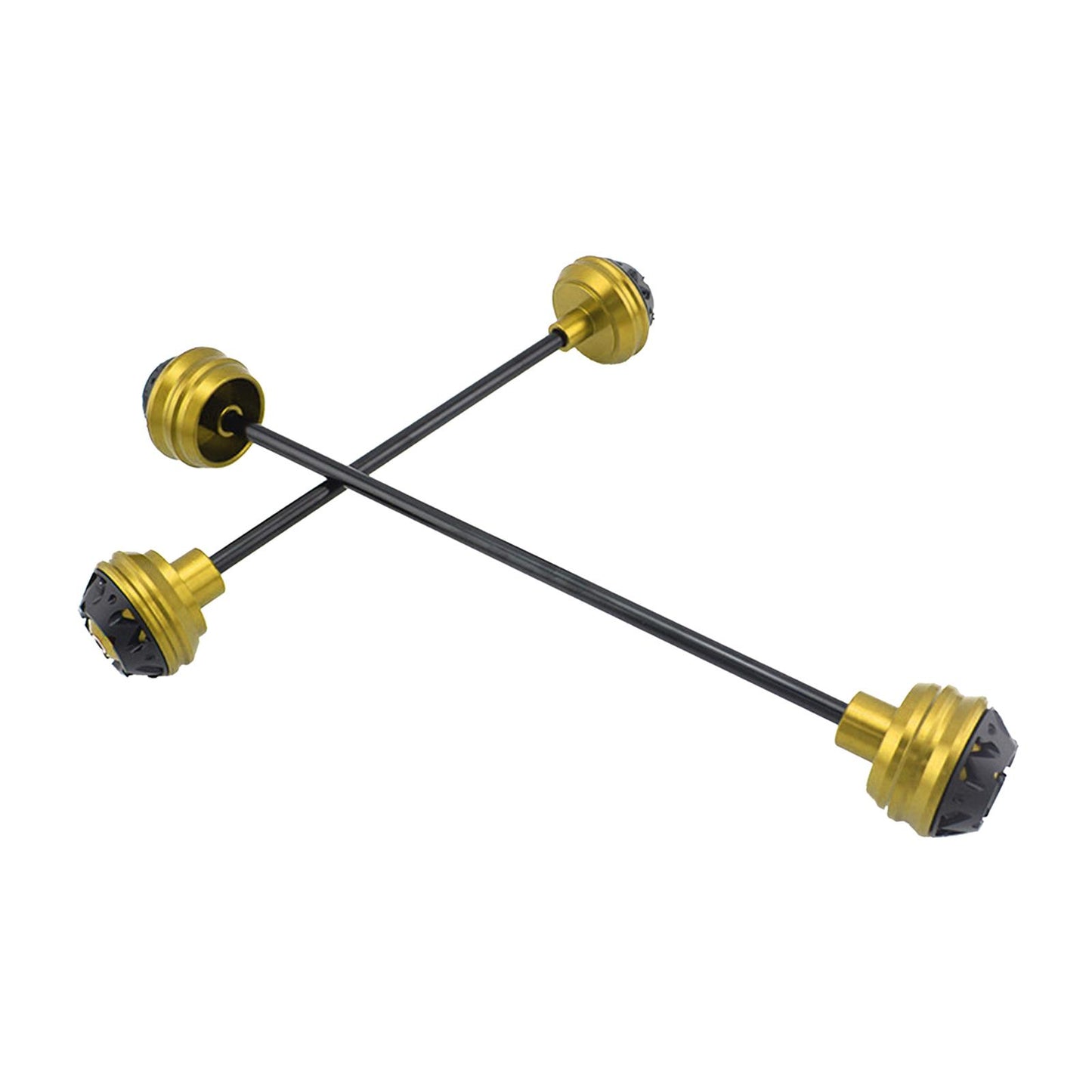 CNC Motorcycle Wheel Fork Axle Frame Sliders for BMW HP4 S1000RR golden