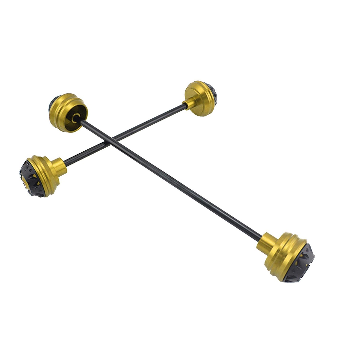 CNC Motorcycle Wheel Fork Axle Frame Sliders for BMW HP4 S1000RR golden