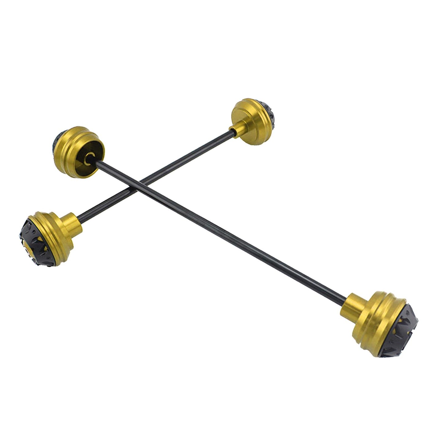 CNC Motorcycle Wheel Fork Axle Frame Sliders for BMW HP4 S1000RR golden