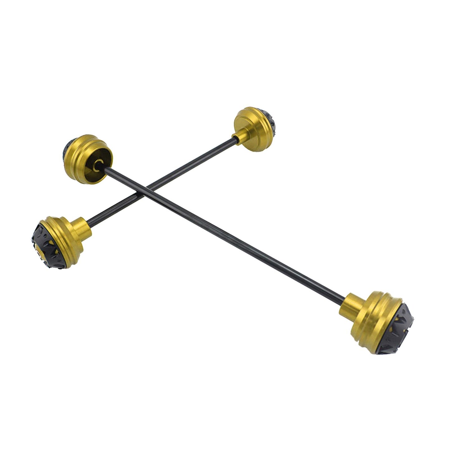 CNC Motorcycle Wheel Fork Axle Frame Sliders for BMW HP4 S1000RR golden