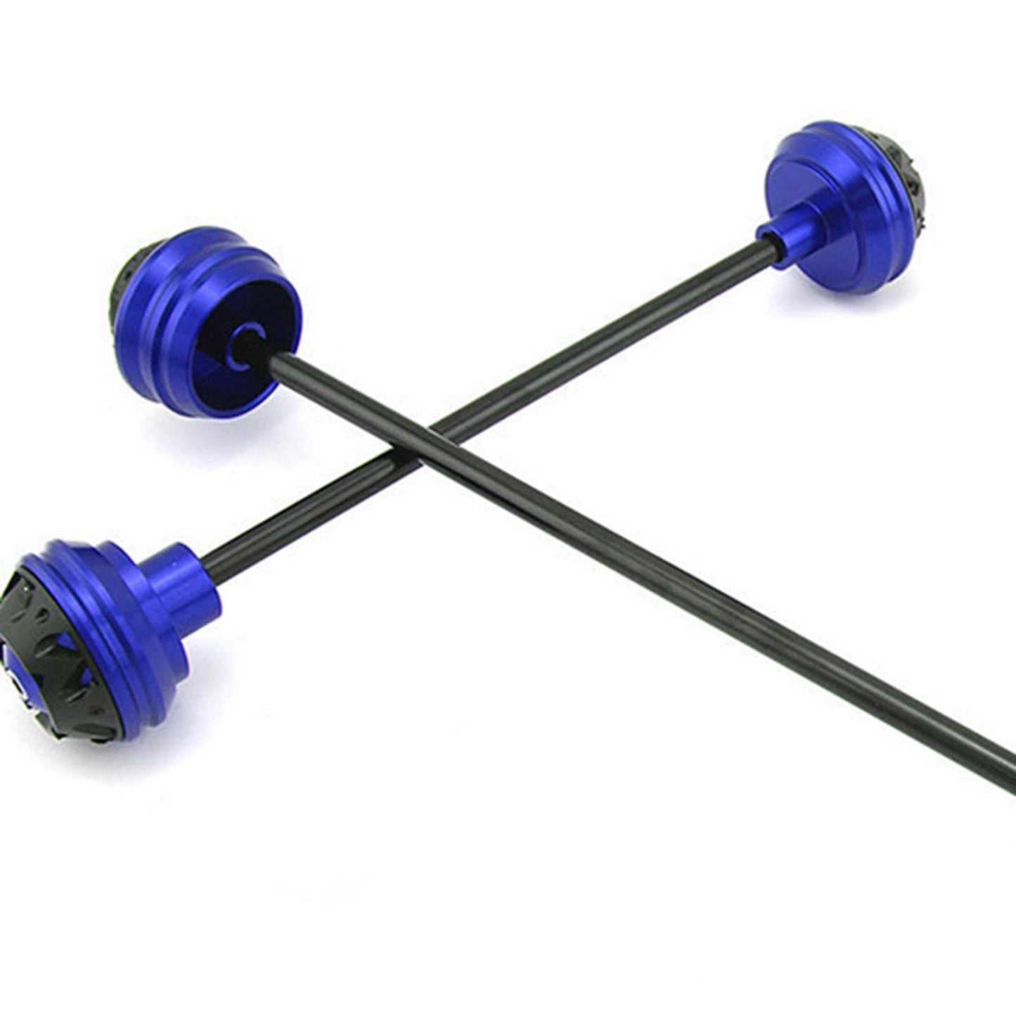CNC Motorcycle Wheel Fork Axle Frame Sliders for BMW HP4 S1000RR blue