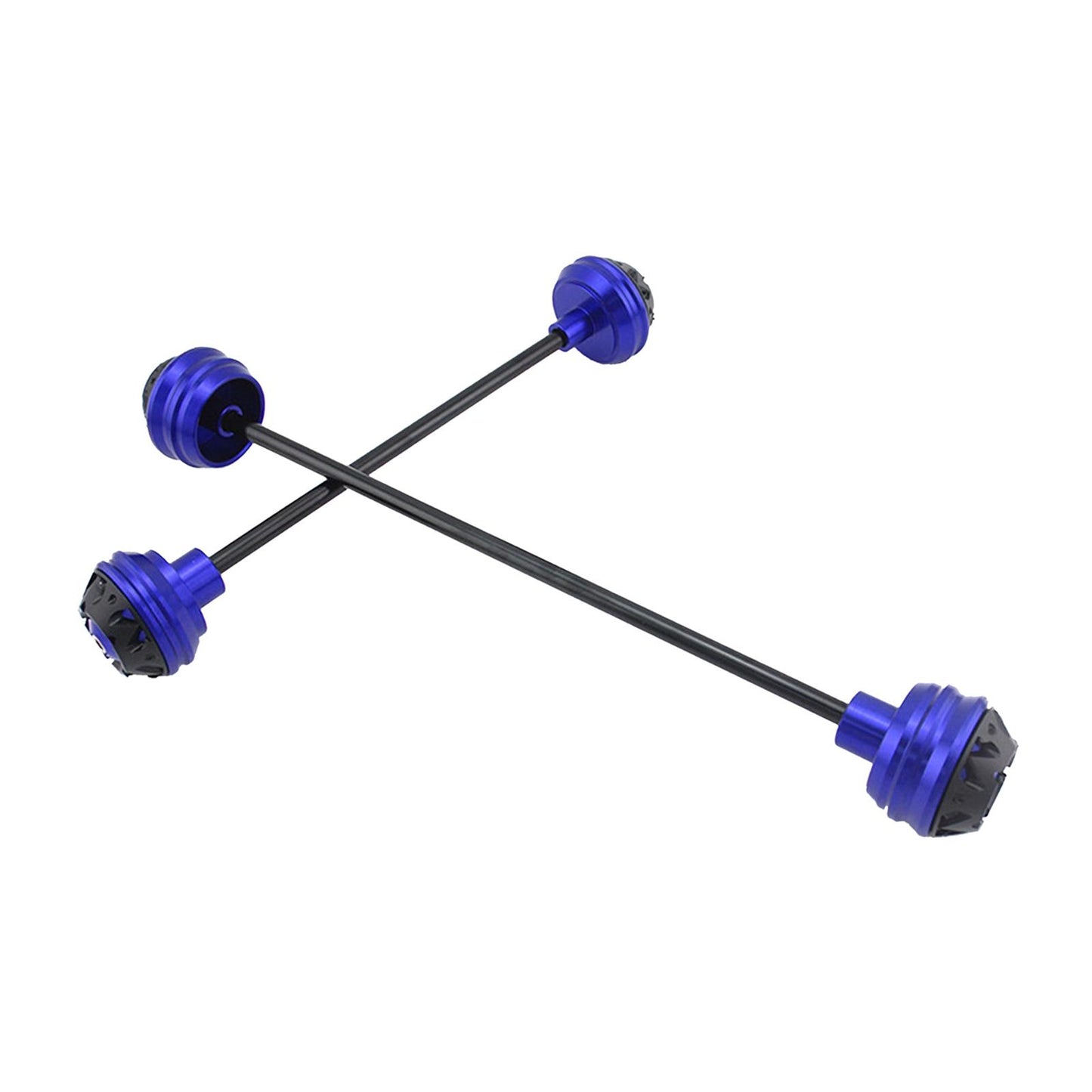 CNC Motorcycle Wheel Fork Axle Frame Sliders for BMW HP4 S1000RR blue