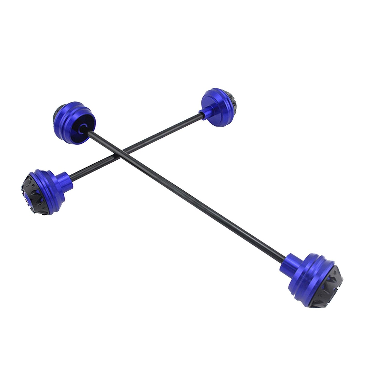 CNC Motorcycle Wheel Fork Axle Frame Sliders for BMW HP4 S1000RR blue