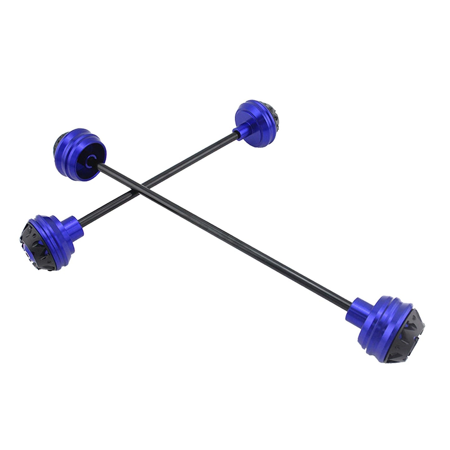 CNC Motorcycle Wheel Fork Axle Frame Sliders for BMW HP4 S1000RR blue