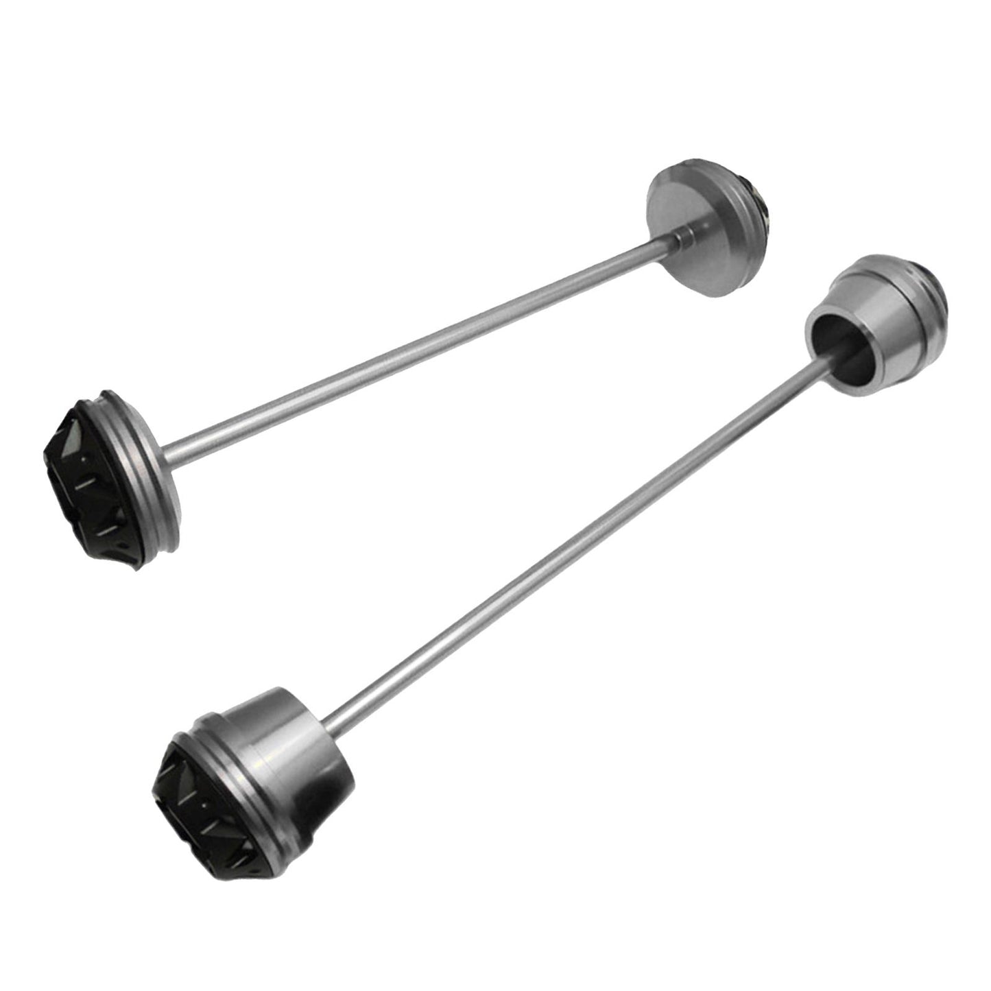 CNC Wheel Fork Axle Sliders For Yamaha MT07 MT-07 FZ07  gray