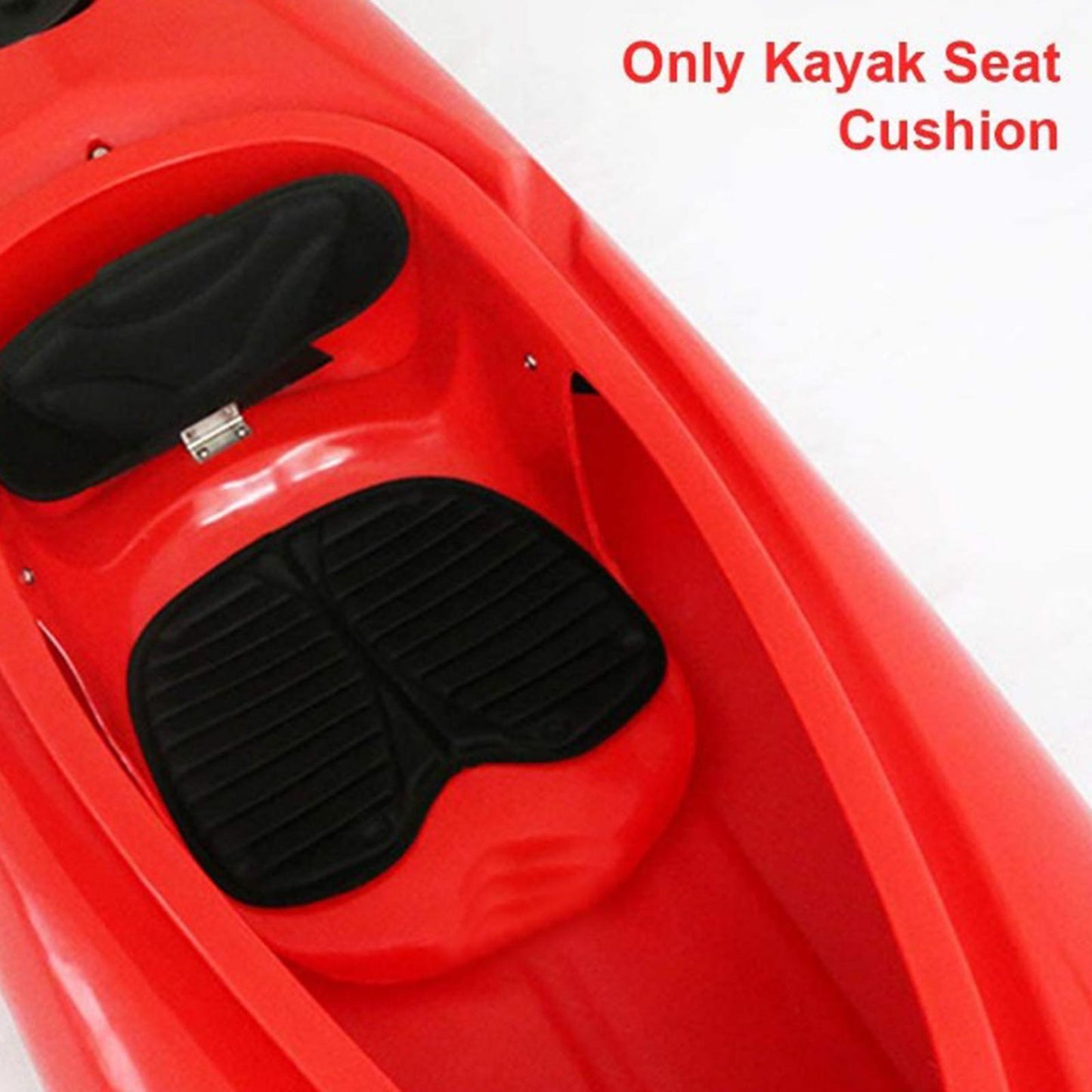 Kayak Seat Cushion Detachable Pad Stadium Anti-slip Comfortable Seats Black