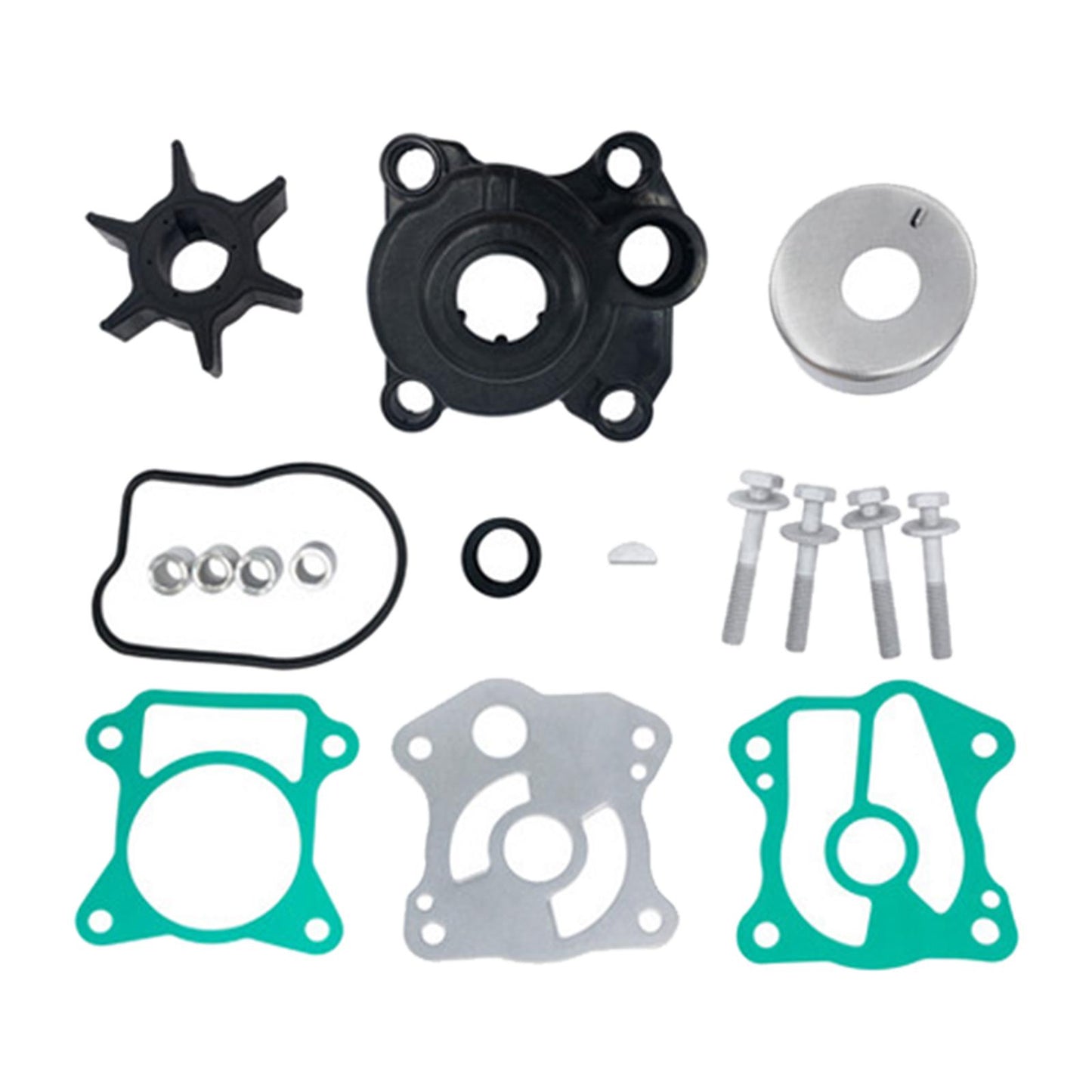Water Pump Impeller Kit for Honda 06193-ZV7-010 Outboard Engines Replace
